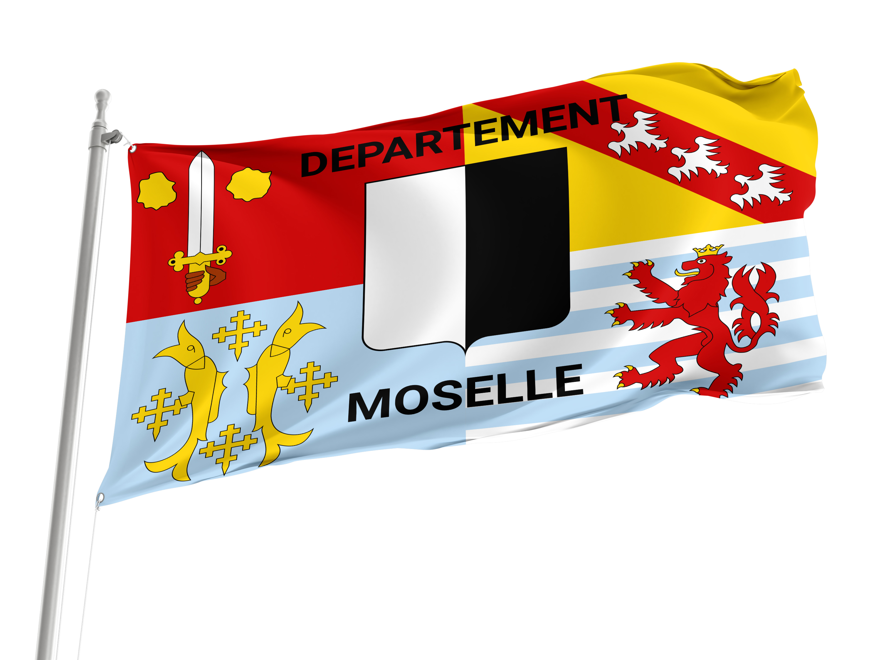 Department Moselle Flag for Indoor & Outdoor Use
