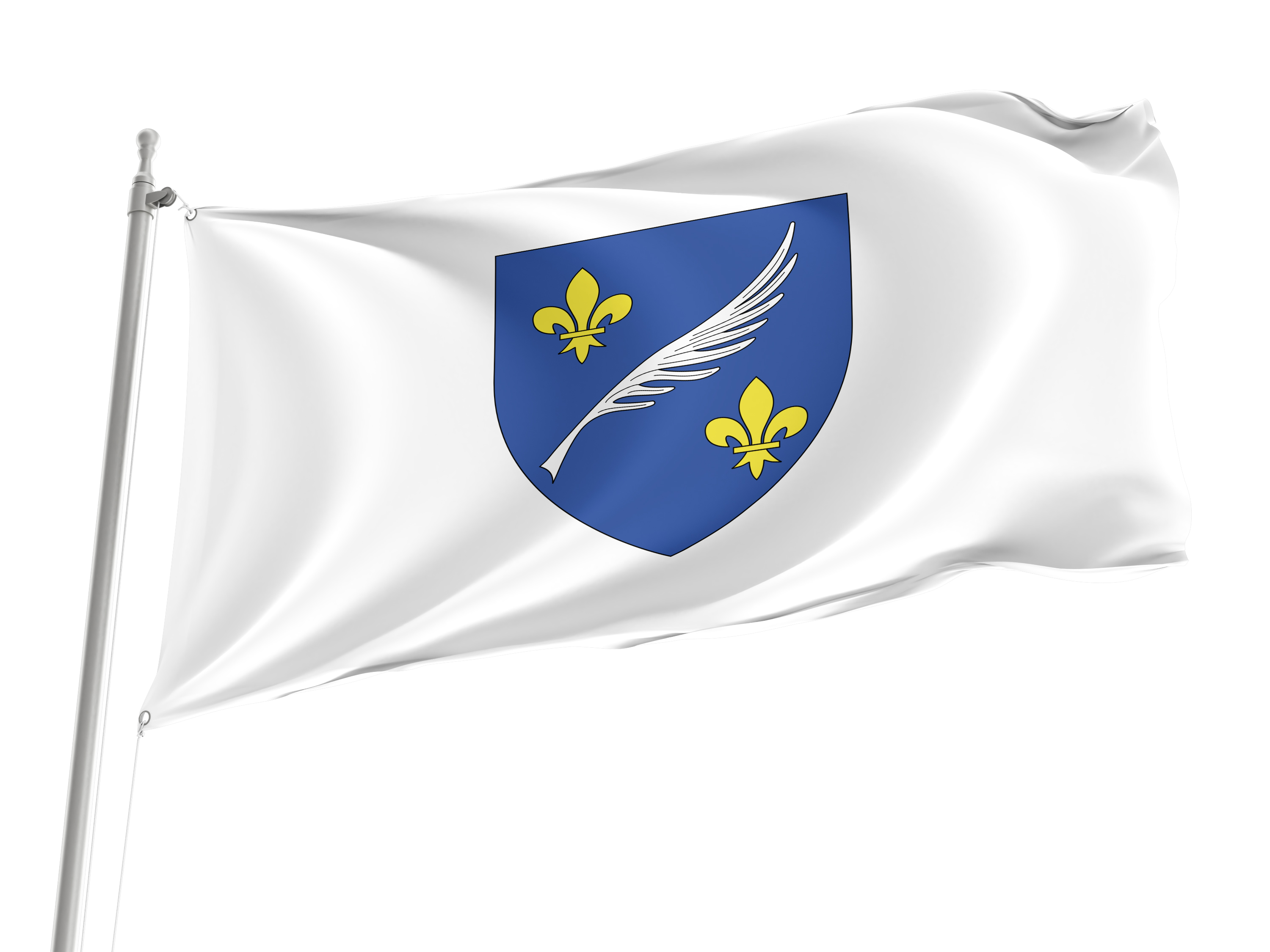 Commune of Cannes Flag for Indoor & Outdoor Use