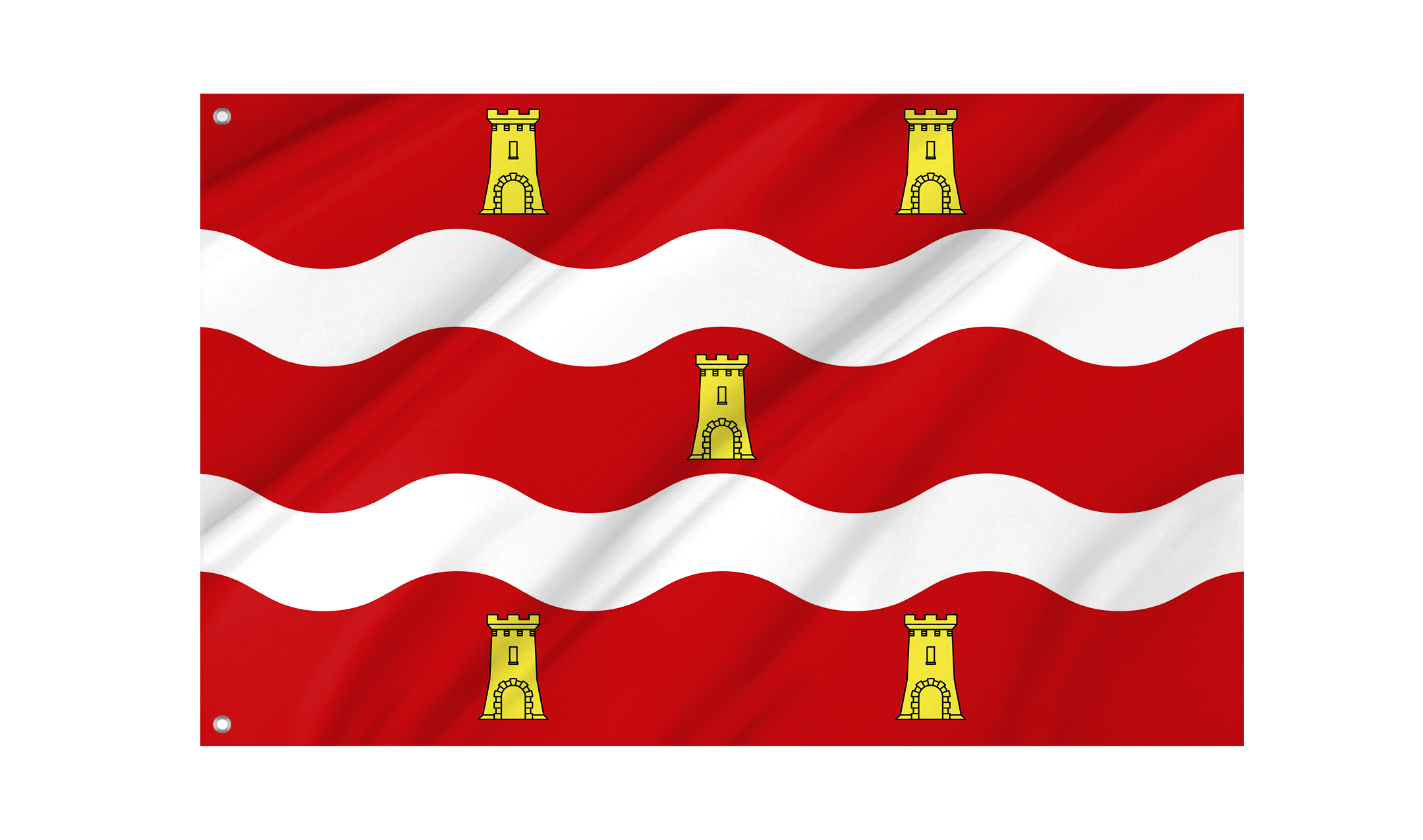 FR Département Deux-Sèvres Flag for Indoor & Outdoor Use