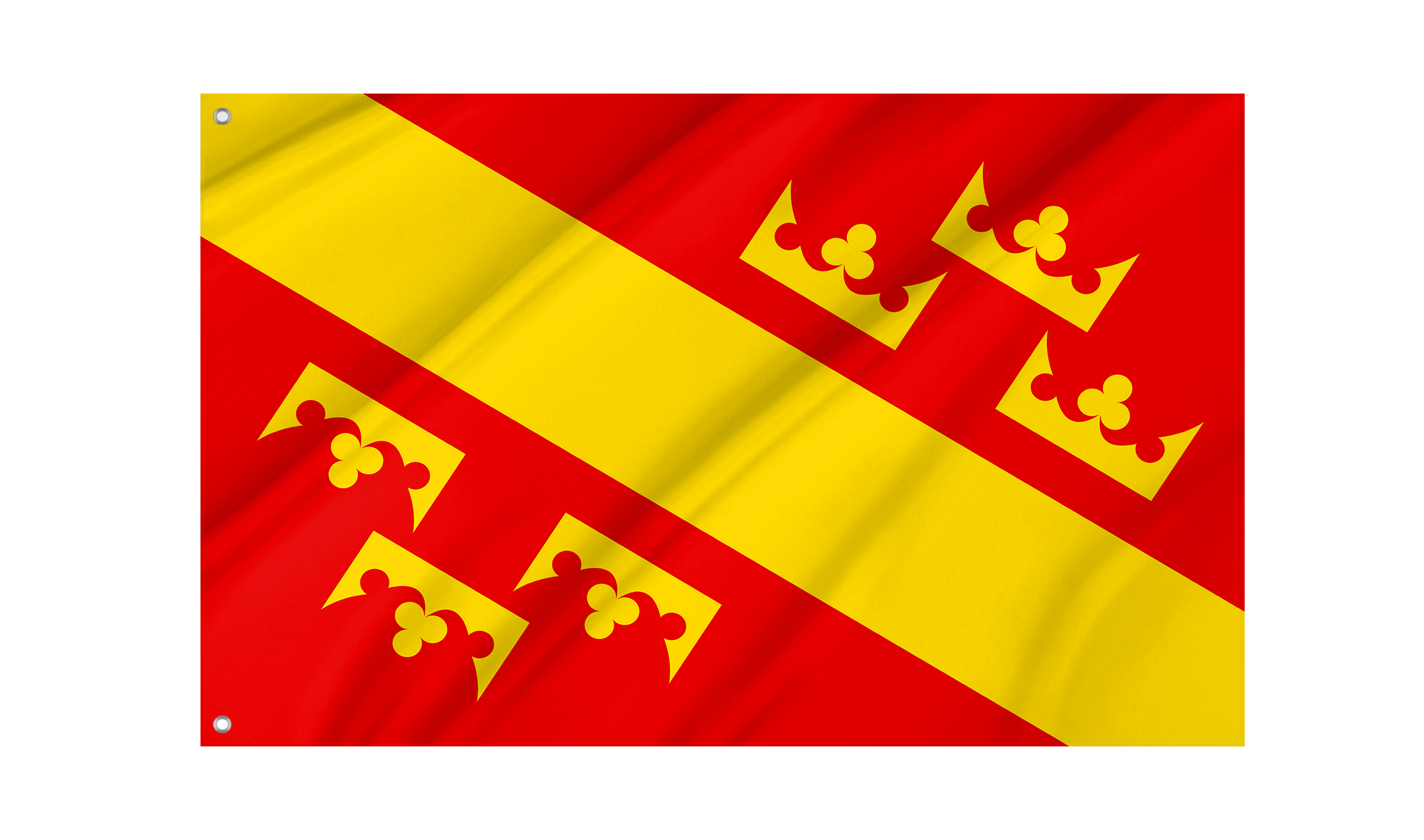 French Province of Haute-Alsace Flag for Indoor & Outdoor Use