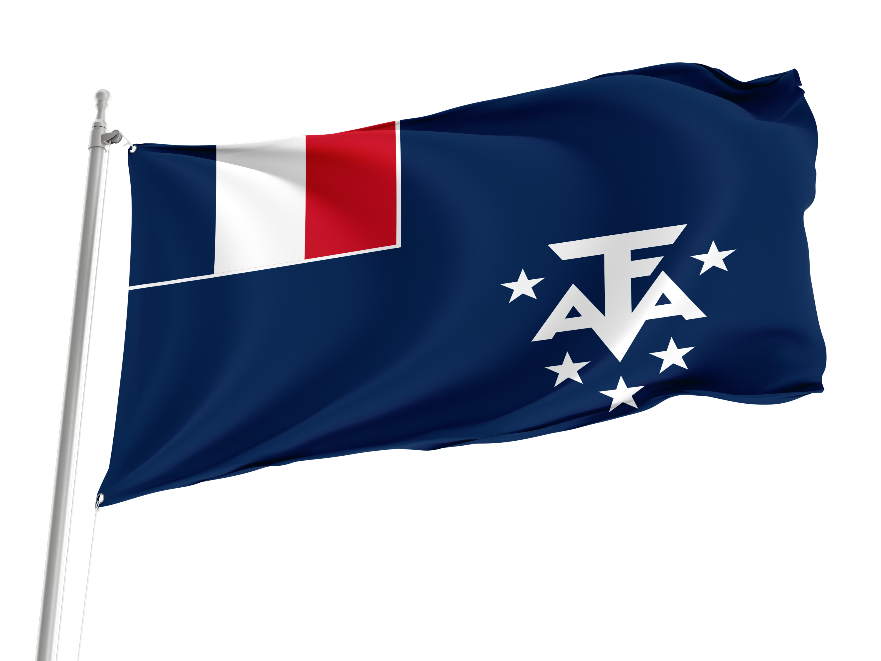 French Southern and Antarctic Lands Flag for Indoor & Outdoor Use