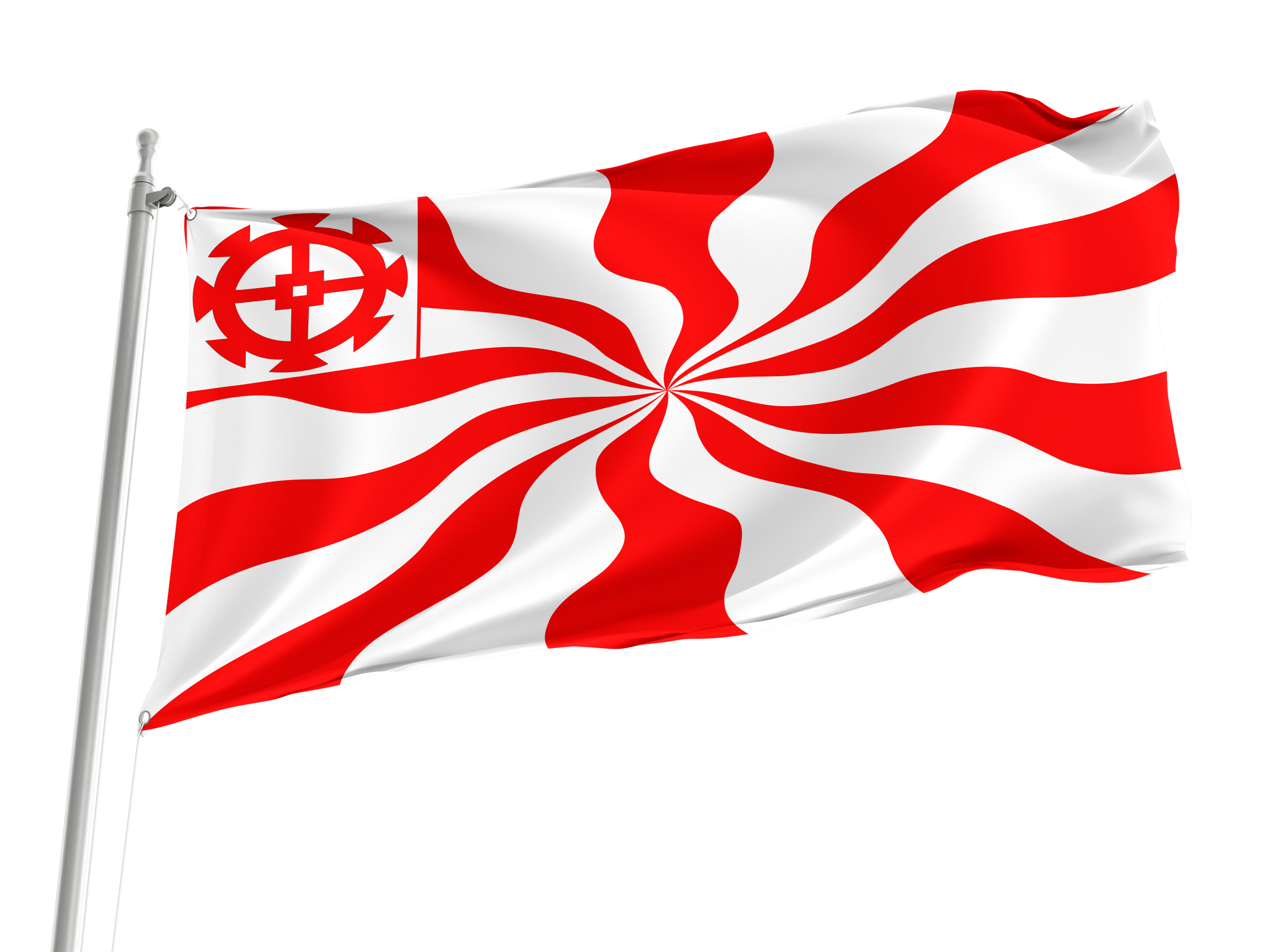 Mulhouse Alsace Flag for Indoor & Outdoor Use