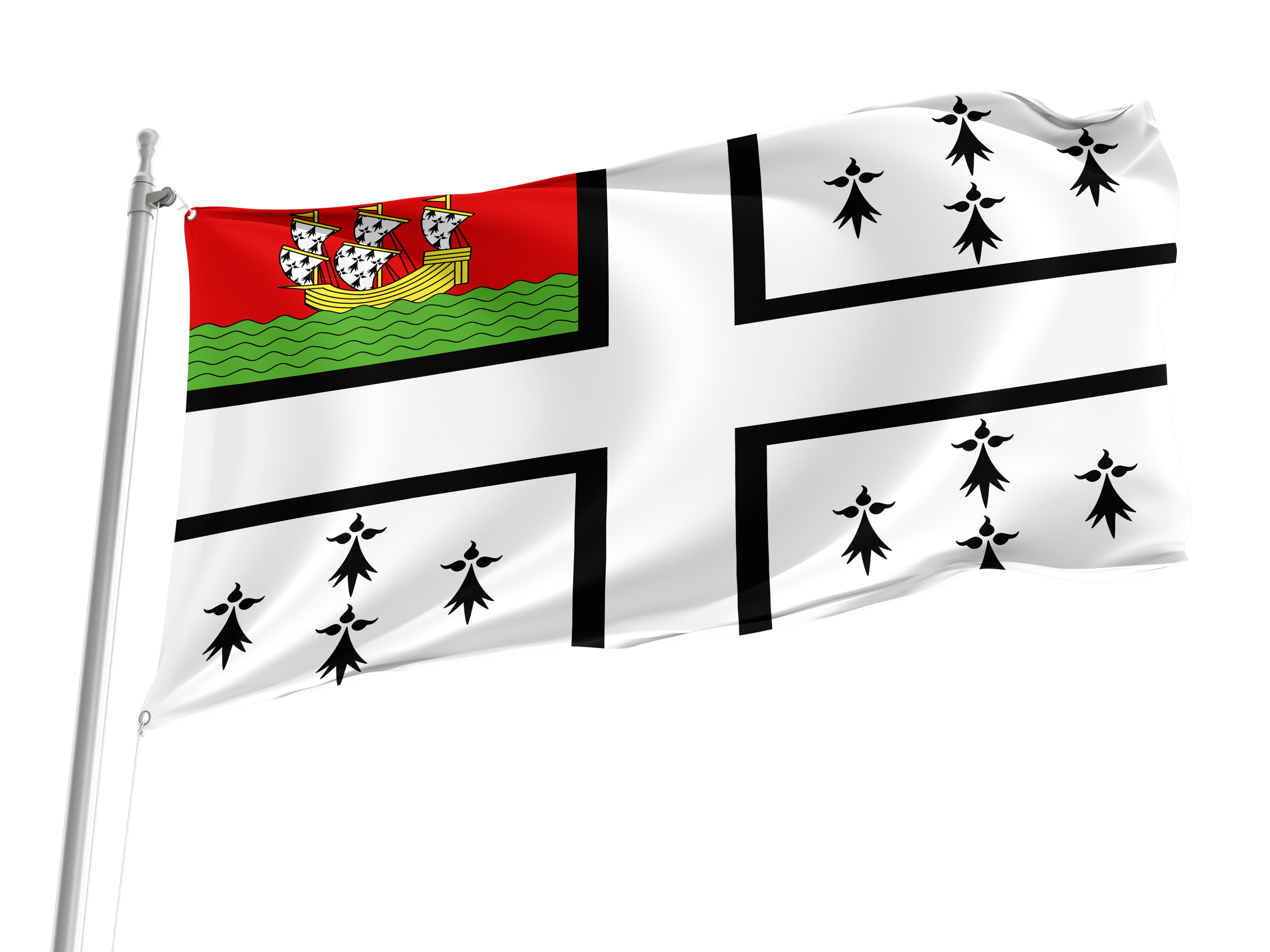Nantes Flag for Indoor & Outdoor Use