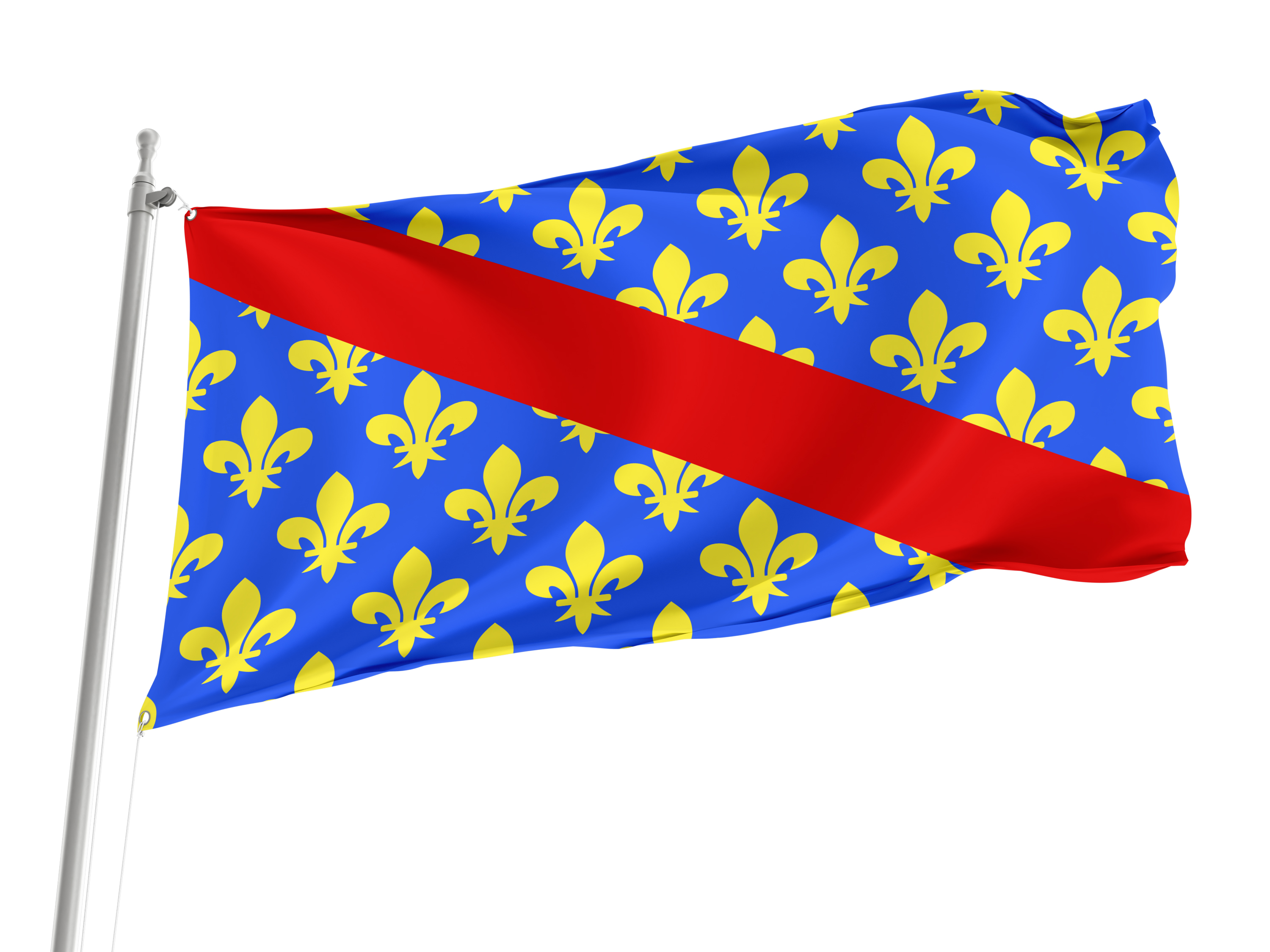 Allier Flag for Indoor & Outdoor Use