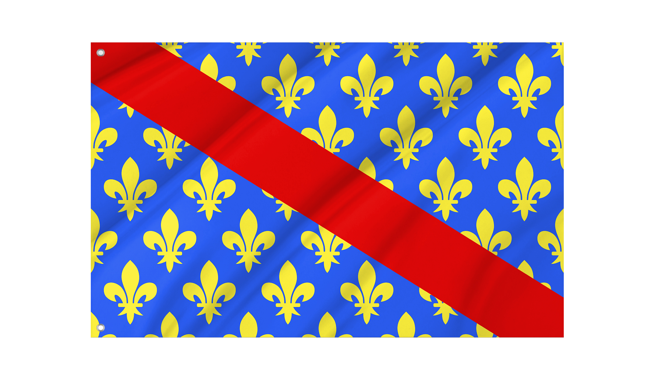 Allier Flag for Indoor & Outdoor Use