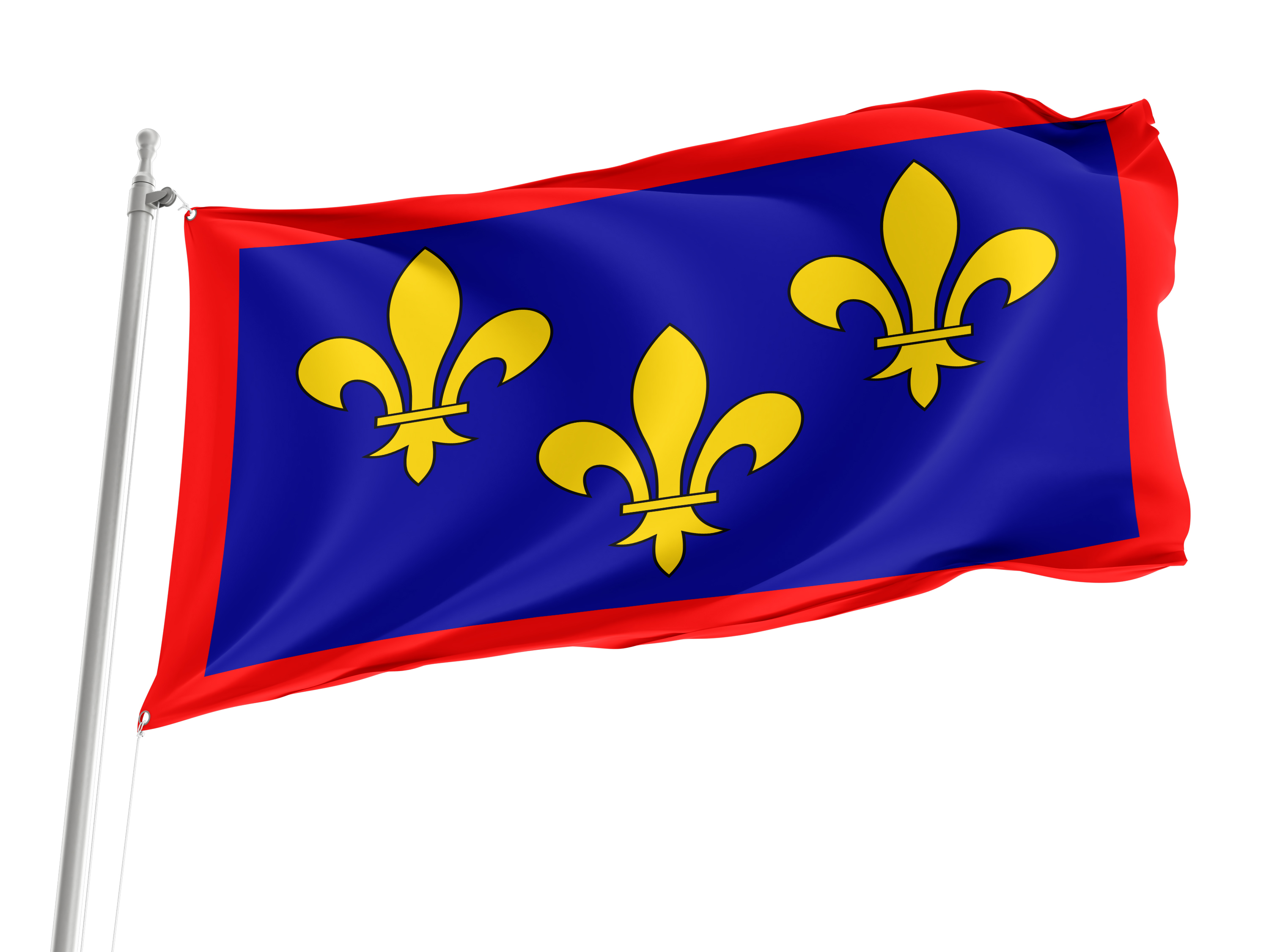 Anjou Flag for Indoor & Outdoor Use