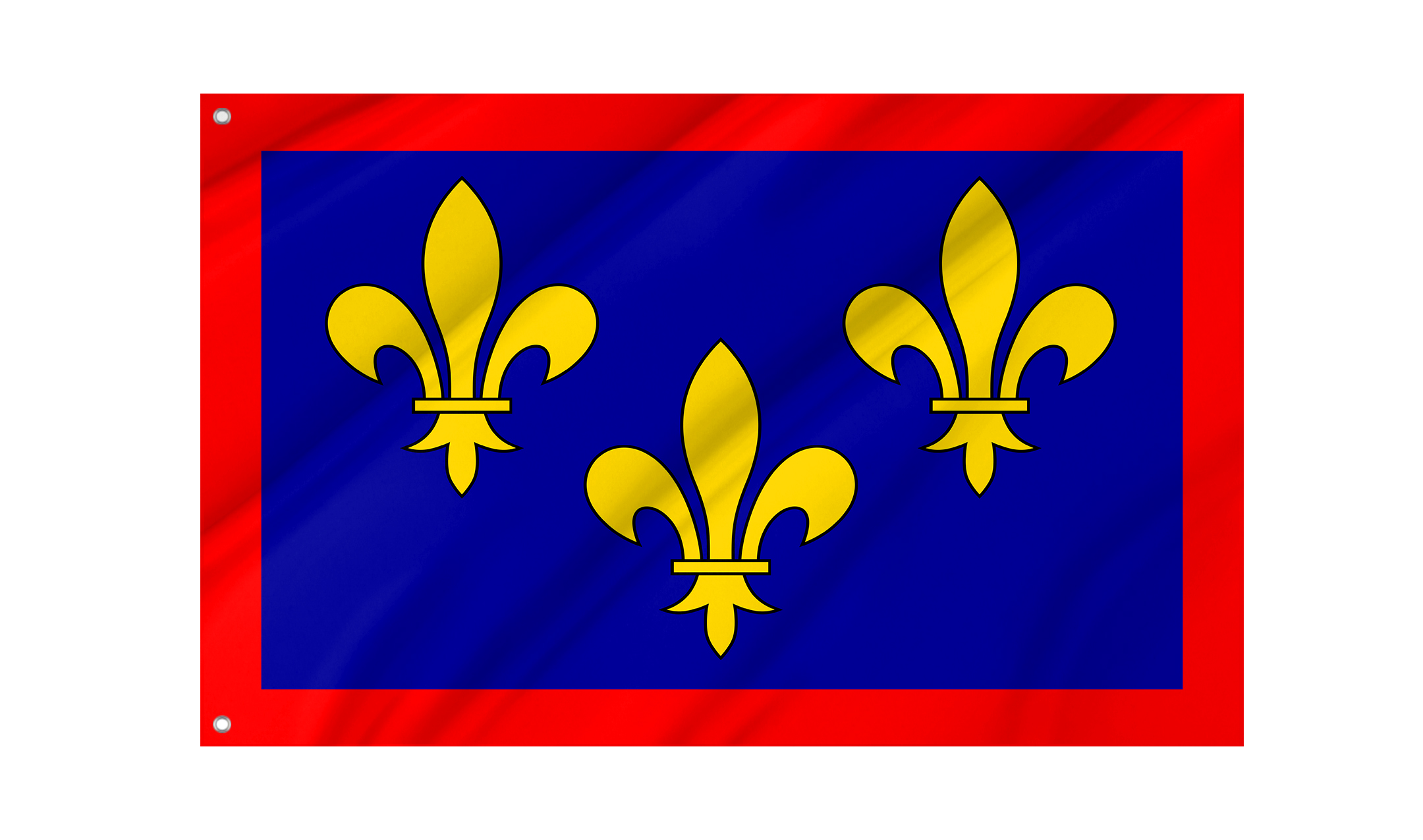 Anjou Flag for Indoor & Outdoor Use