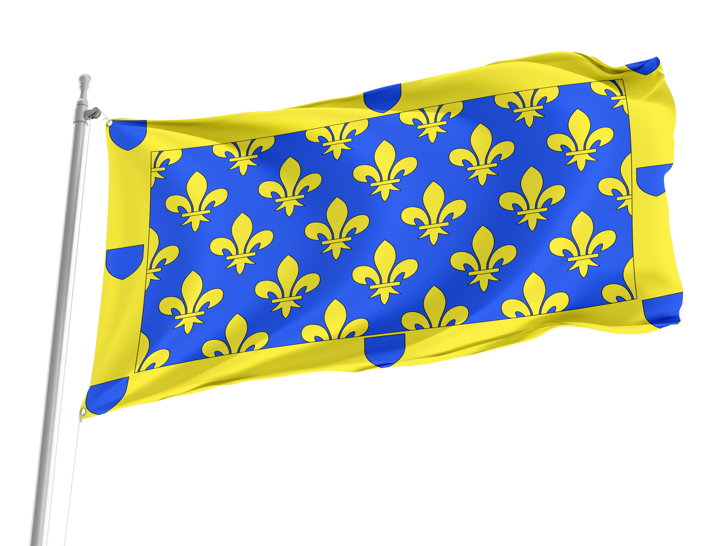 Ardèche Flag for Indoor & Outdoor Use