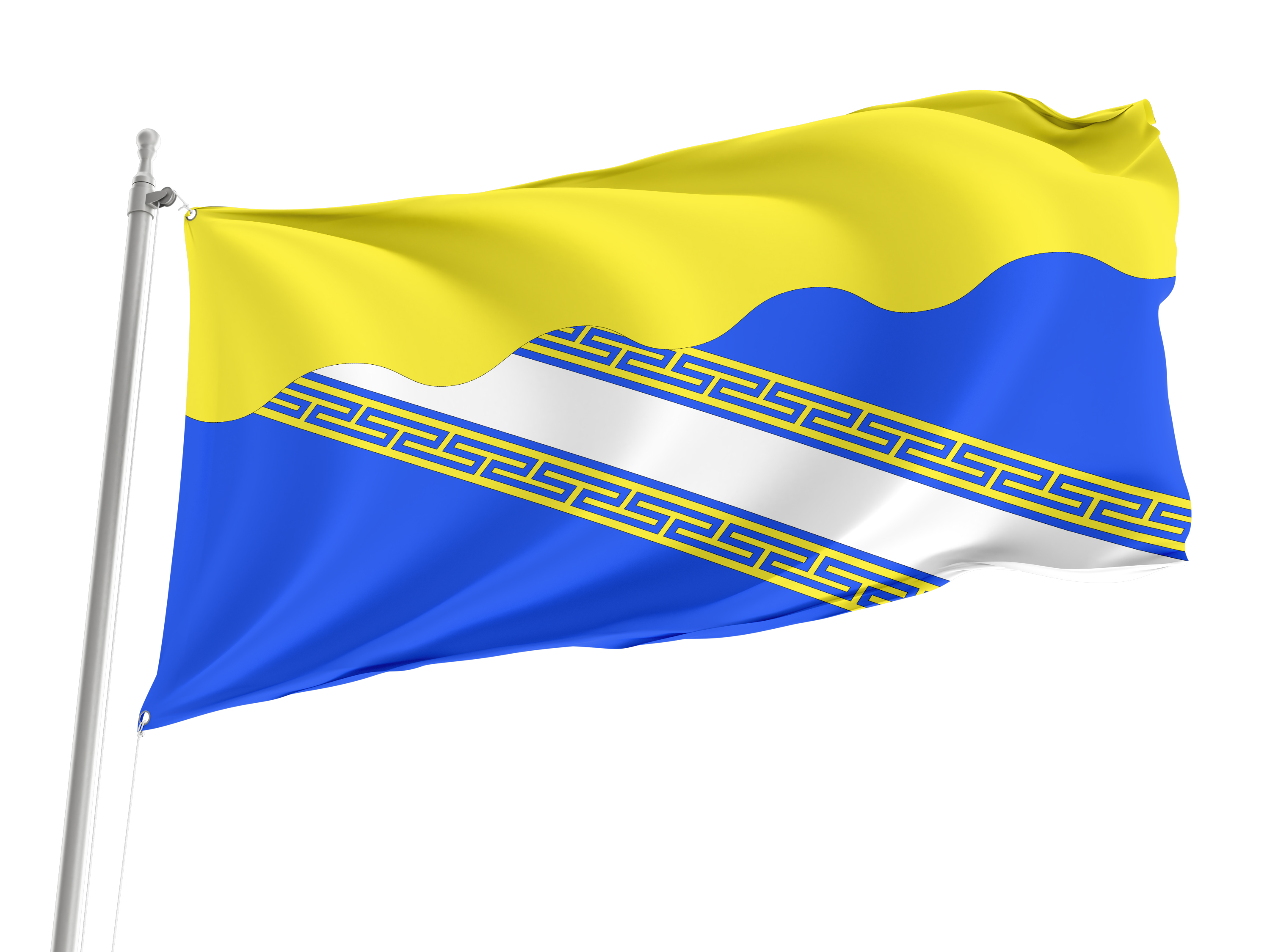 Aube Flag for Indoor & Outdoor Use