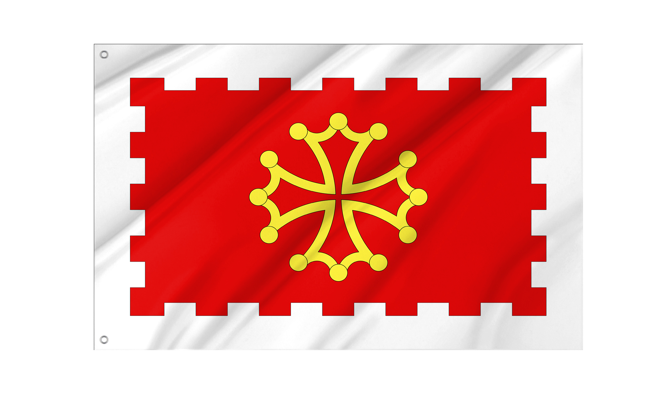 Aude Flag for Indoor & Outdoor Use