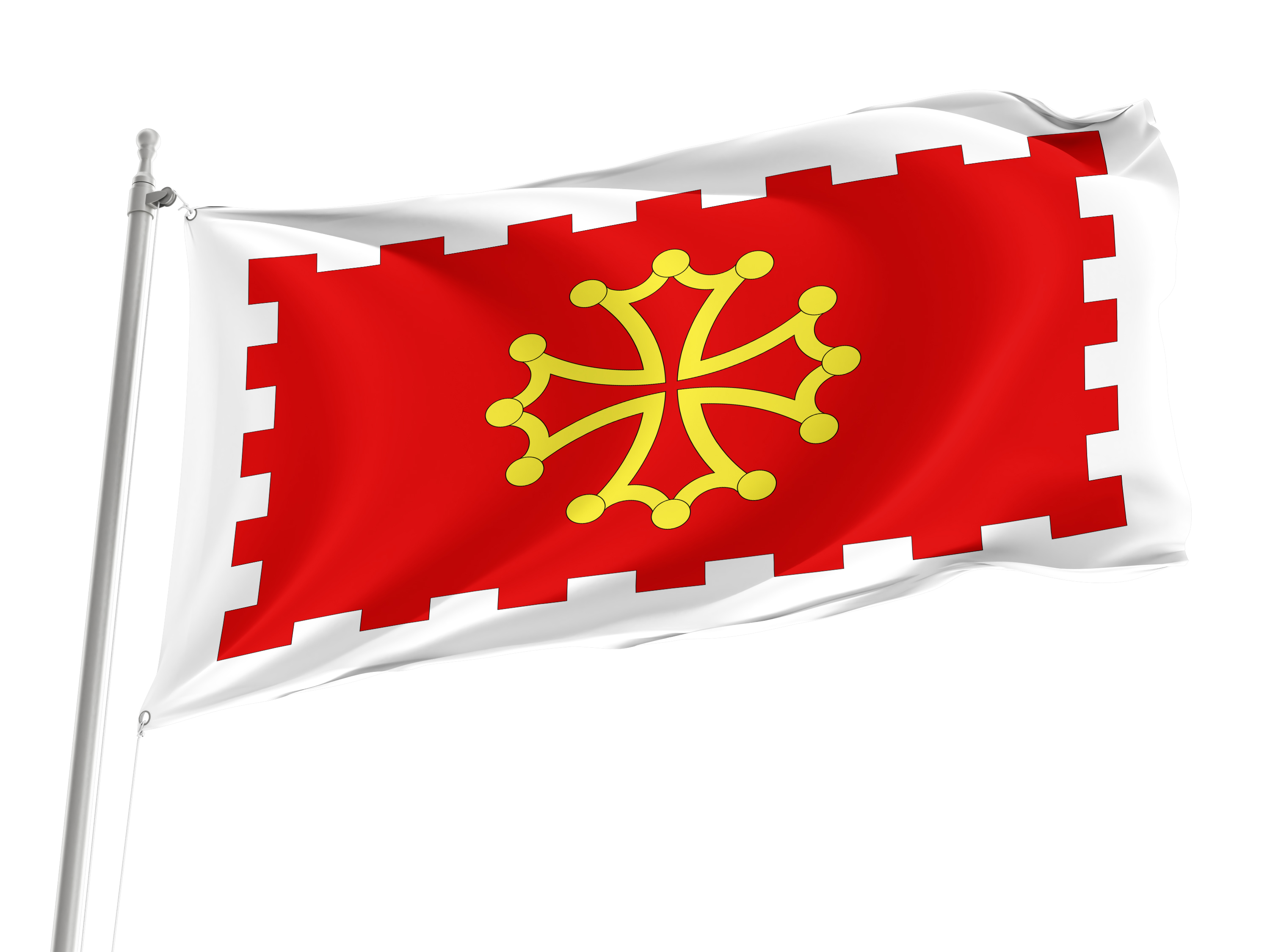 Aude Flag for Indoor & Outdoor Use