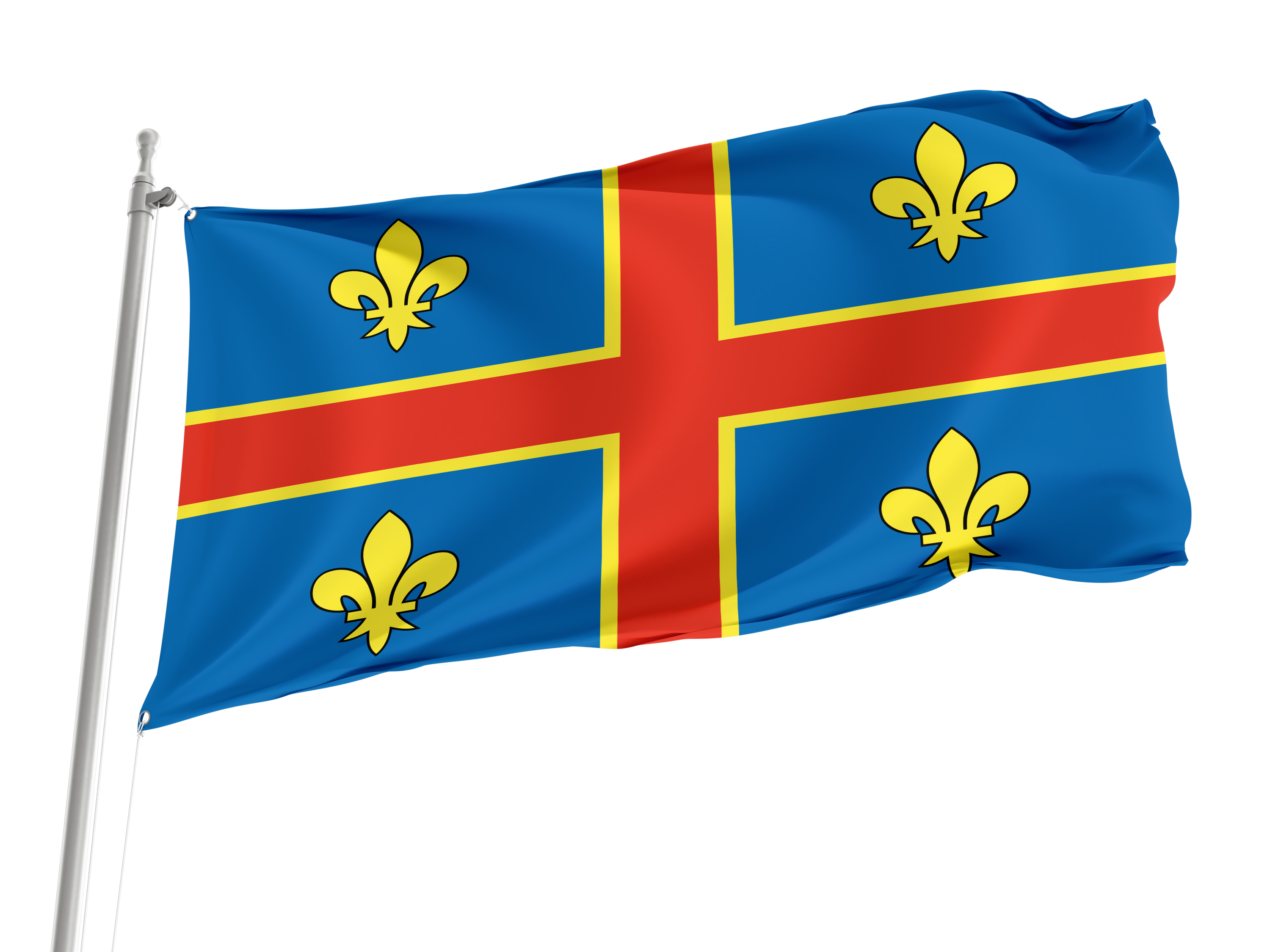 Clermont Ferrand Flag for Indoor & Outdoor Use