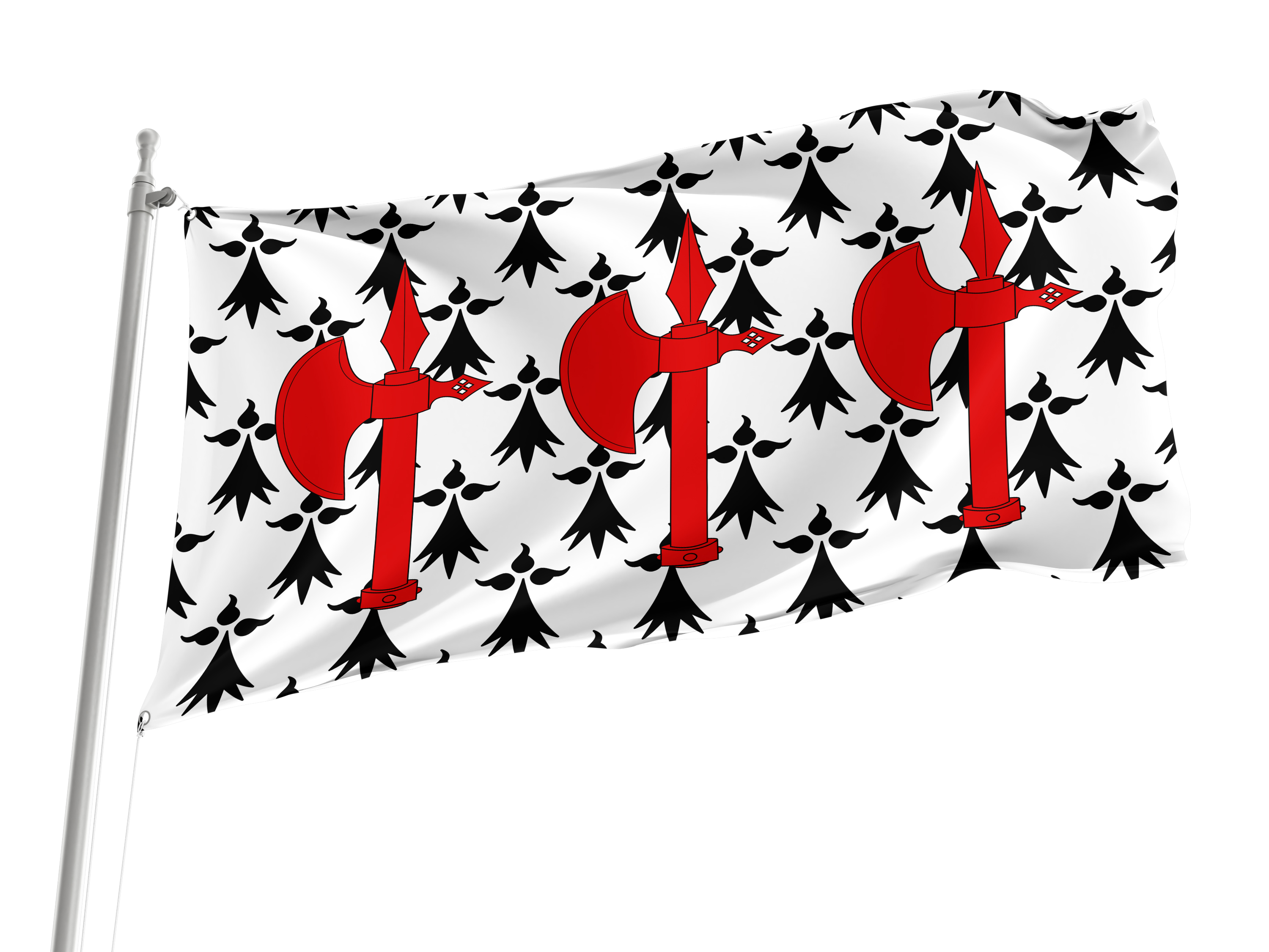 Concarneau Flag for Indoor & Outdoor Use