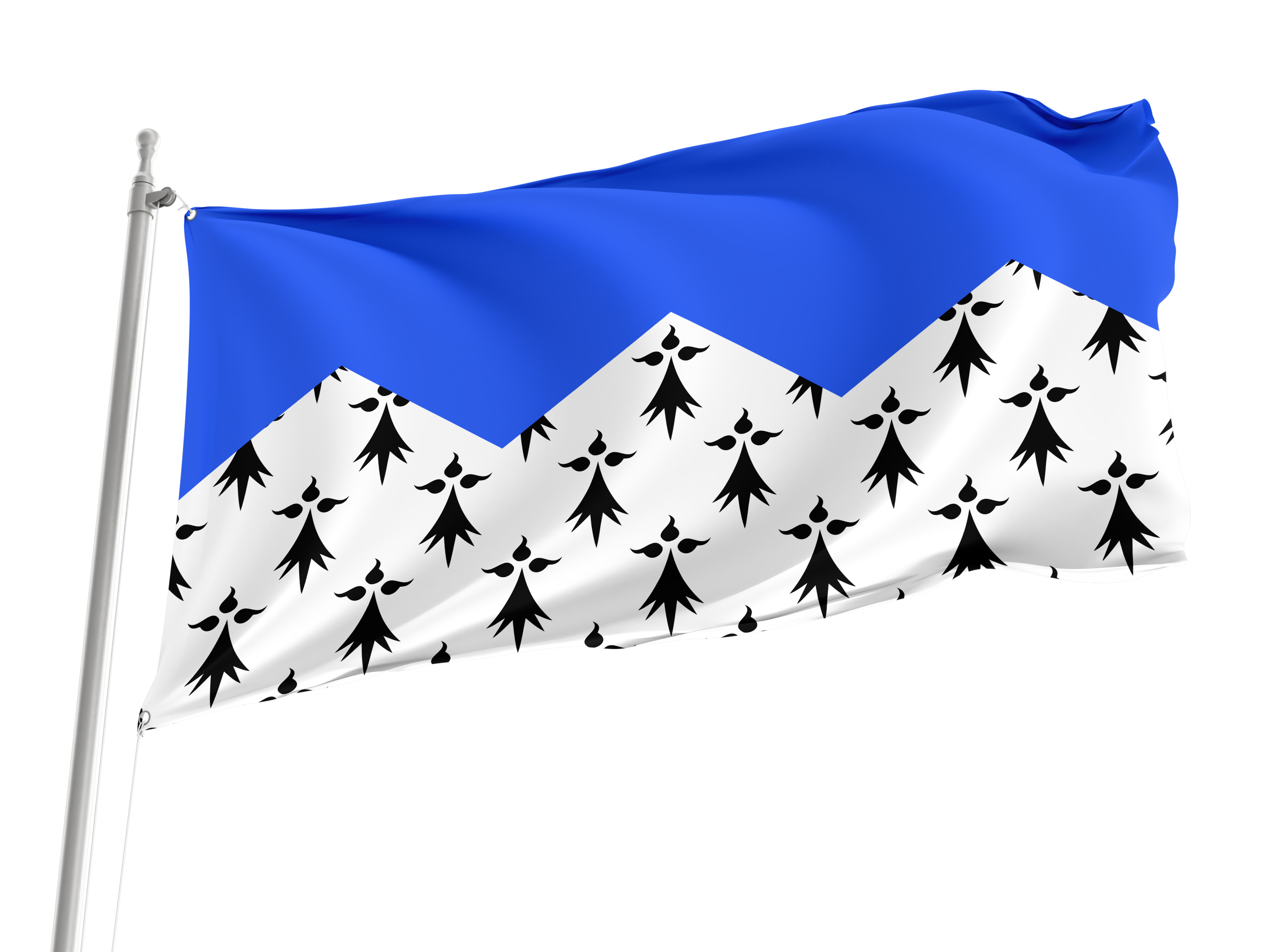 Côtes d'Armor Flag for Indoor & Outdoor Use