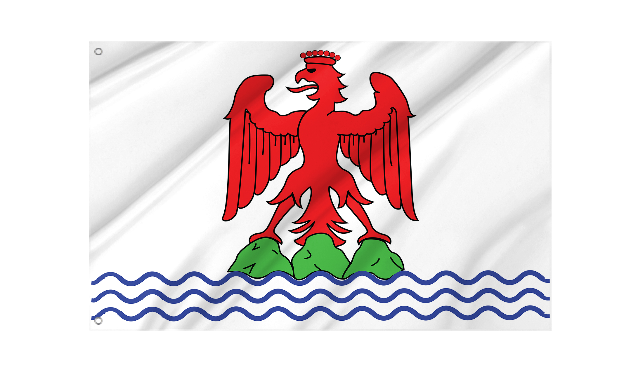 County of Nice Flag for Indoor & Outdoor Use