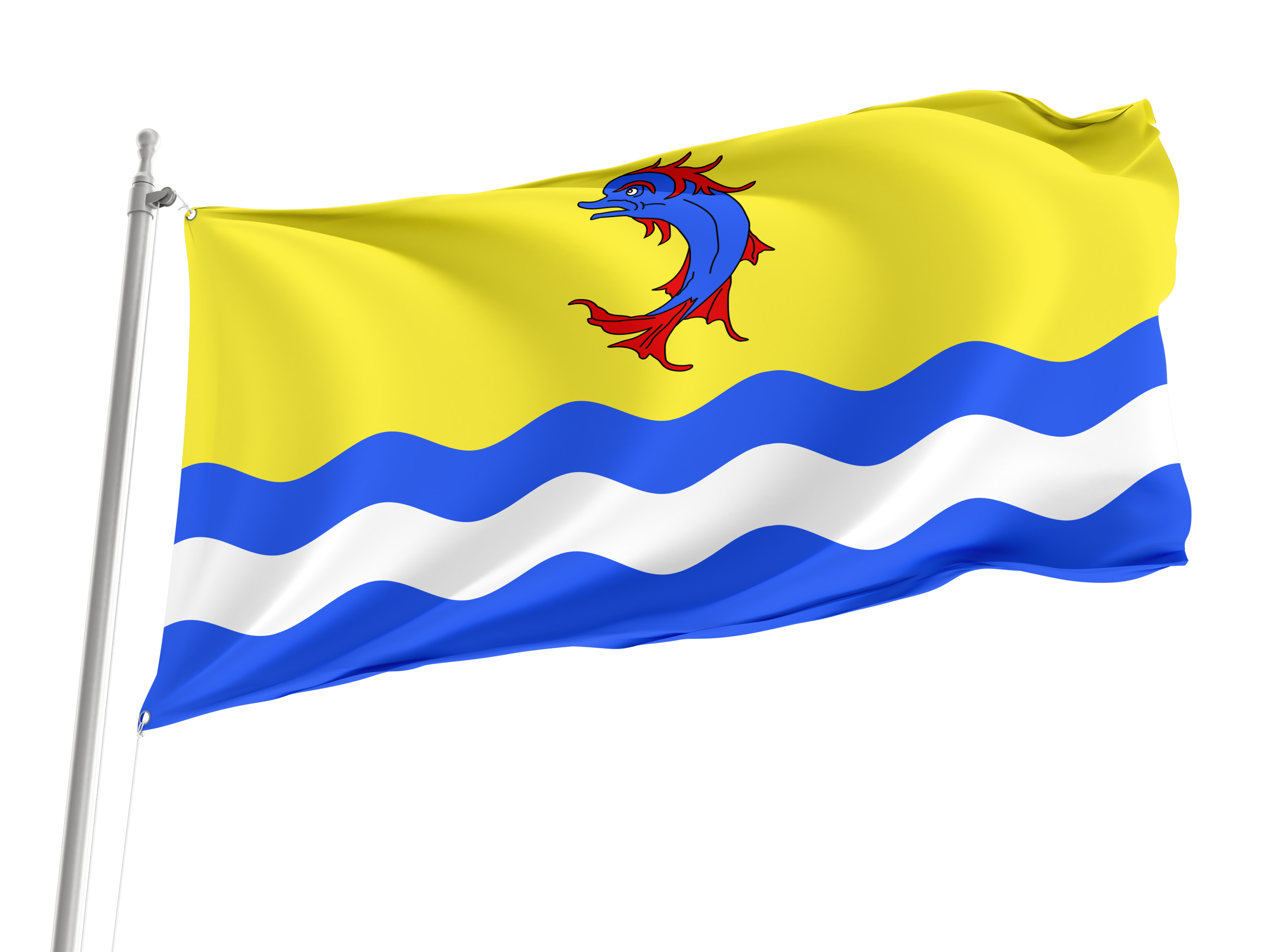 Drôme Flag for Indoor & Outdoor Use