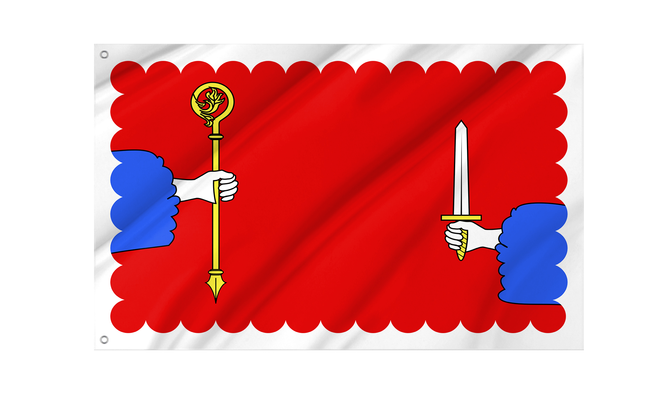 Haute Loire Flag for Indoor & Outdoor Use