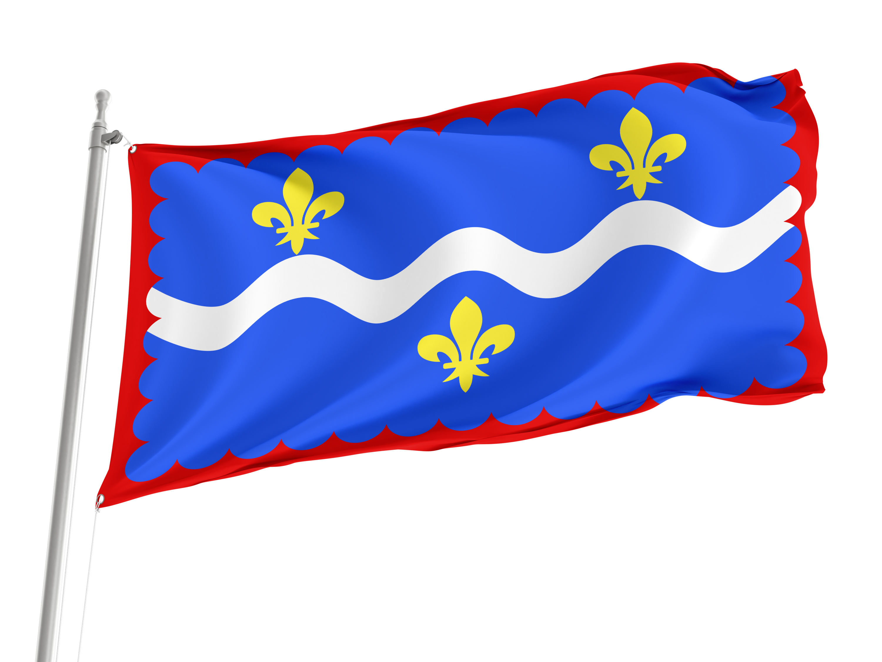 Indre Flag for Indoor & Outdoor Use