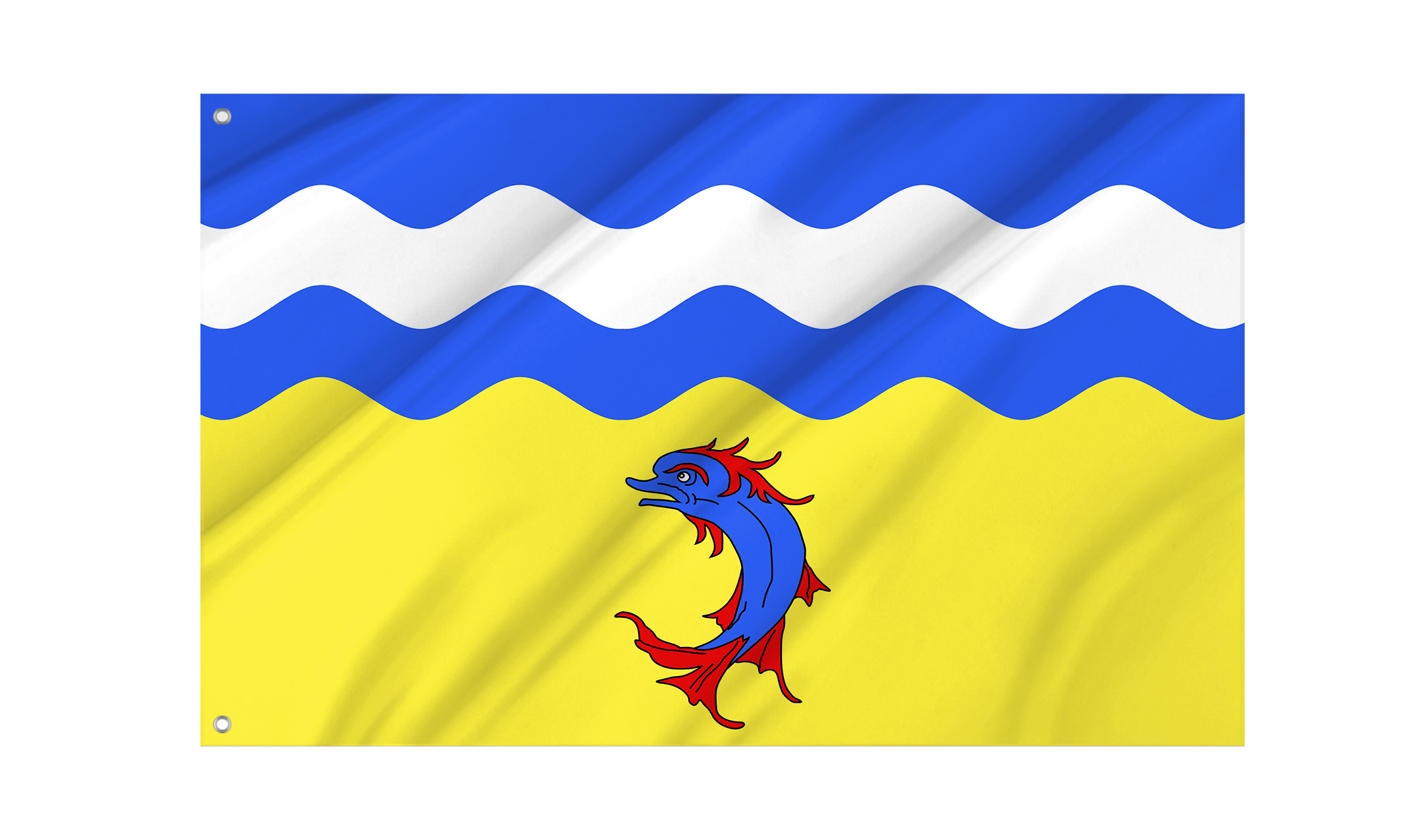 Isère Flag for Indoor & Outdoor Use