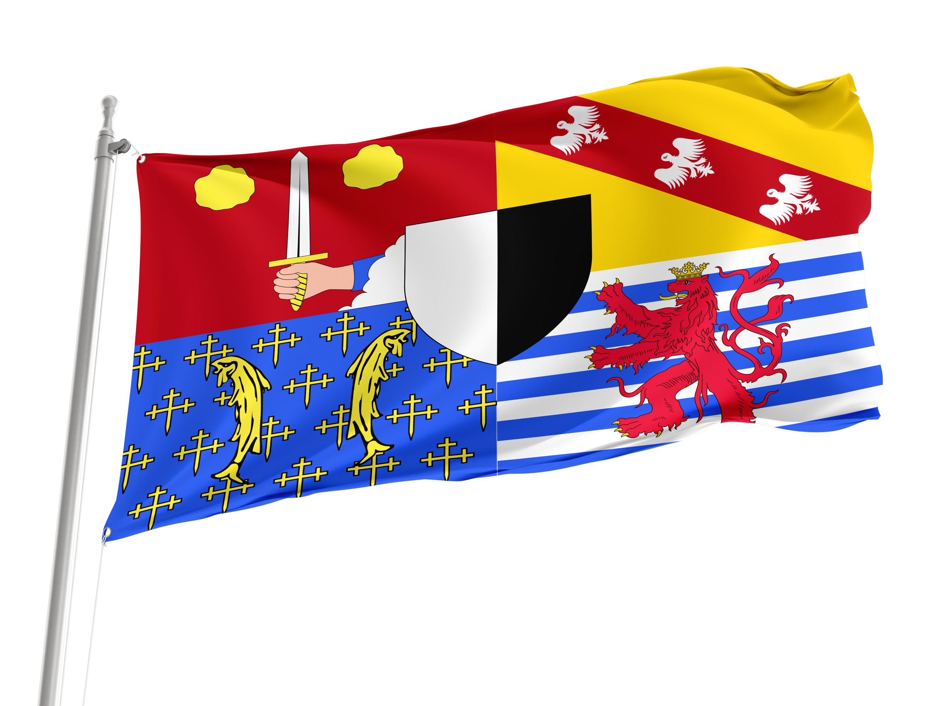 Moselle Flag for Indoor & Outdoor Use