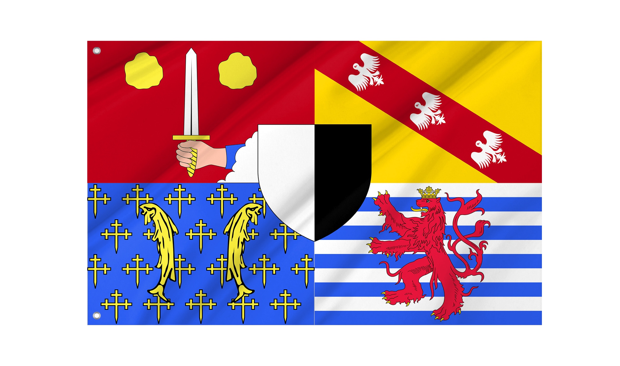 Moselle Flag for Indoor & Outdoor Use