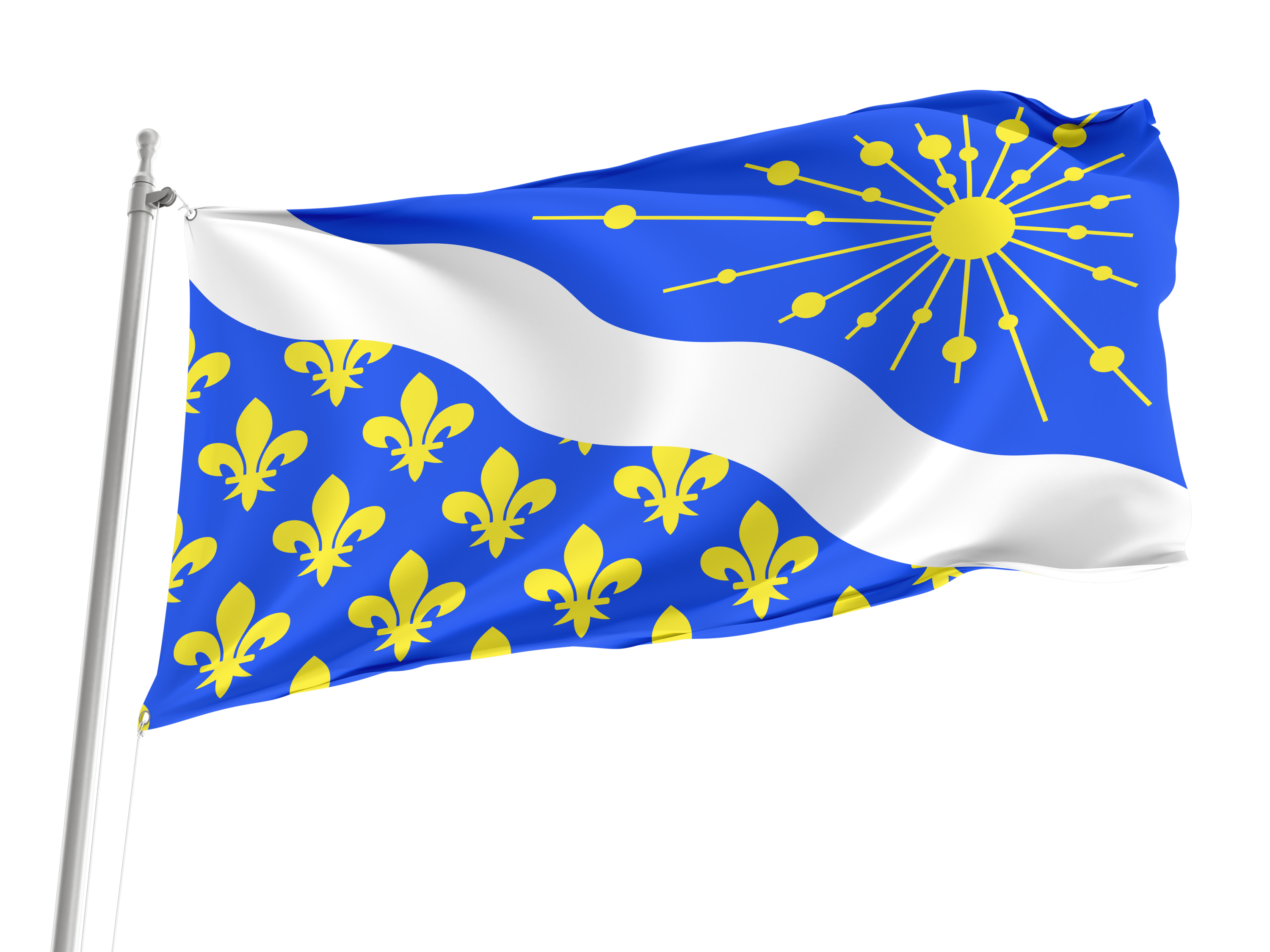 Essonne Flag for Indoor & Outdoor Use