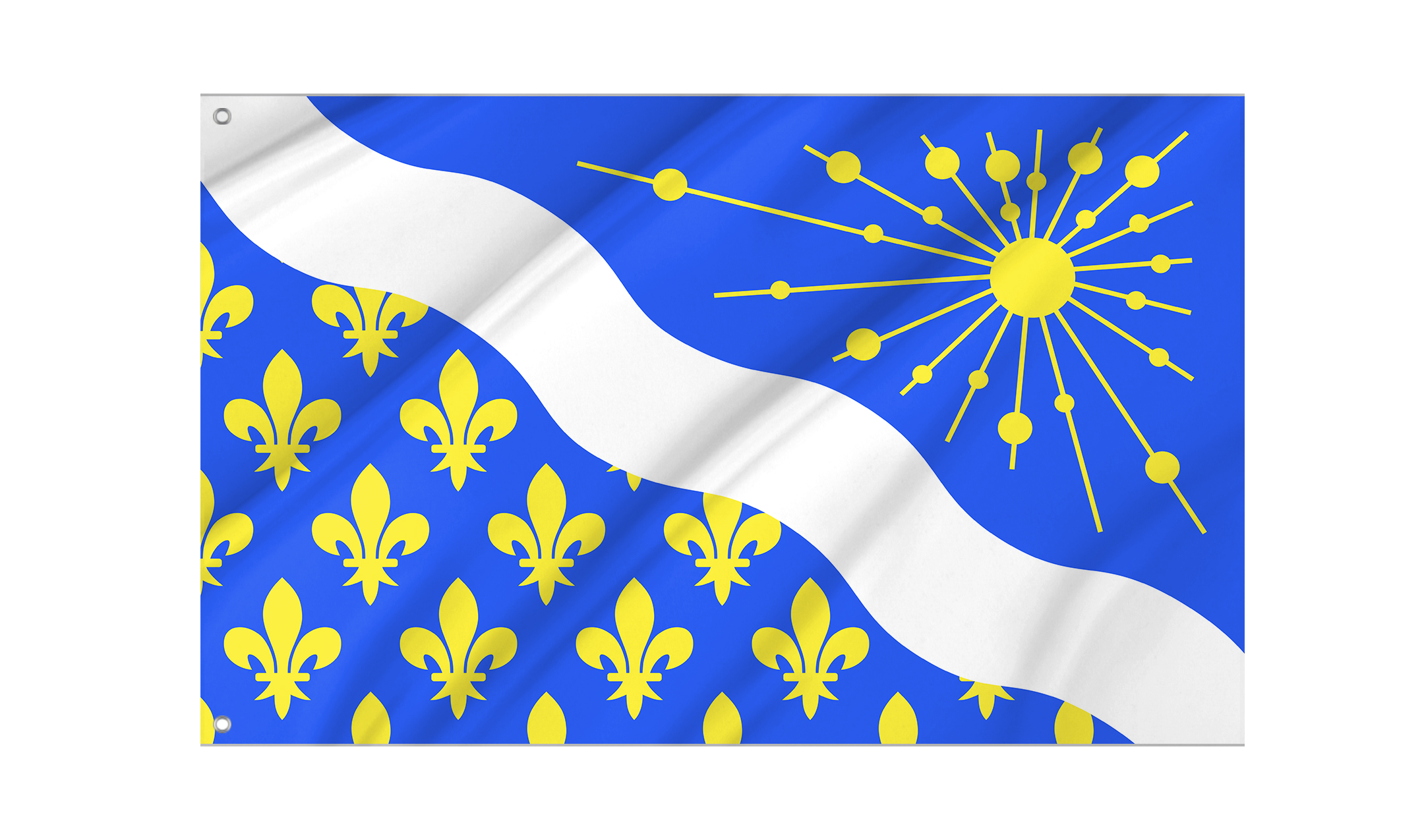 Essonne Flag for Indoor & Outdoor Use