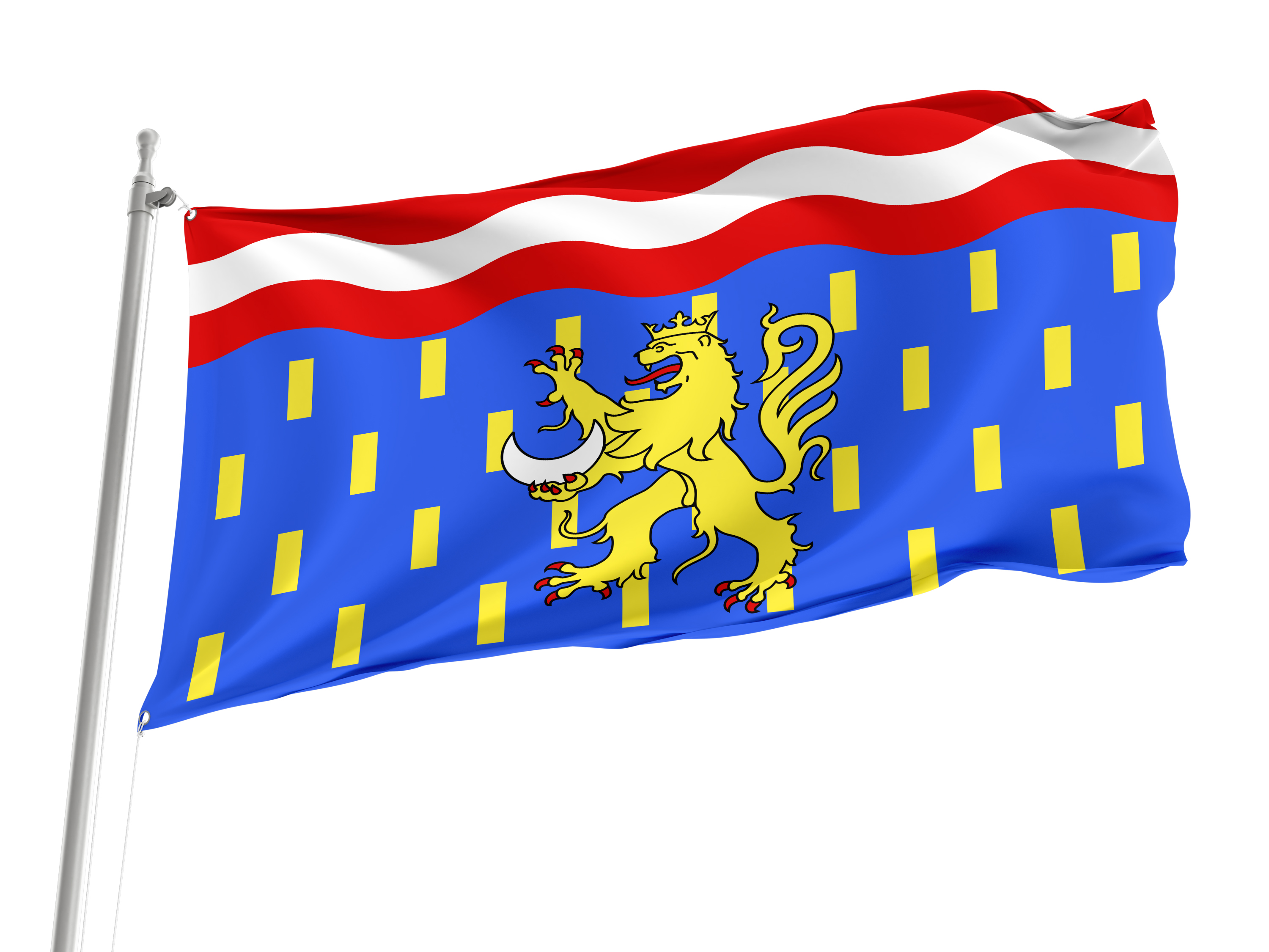 Haute Saône Flag for Indoor & Outdoor Use