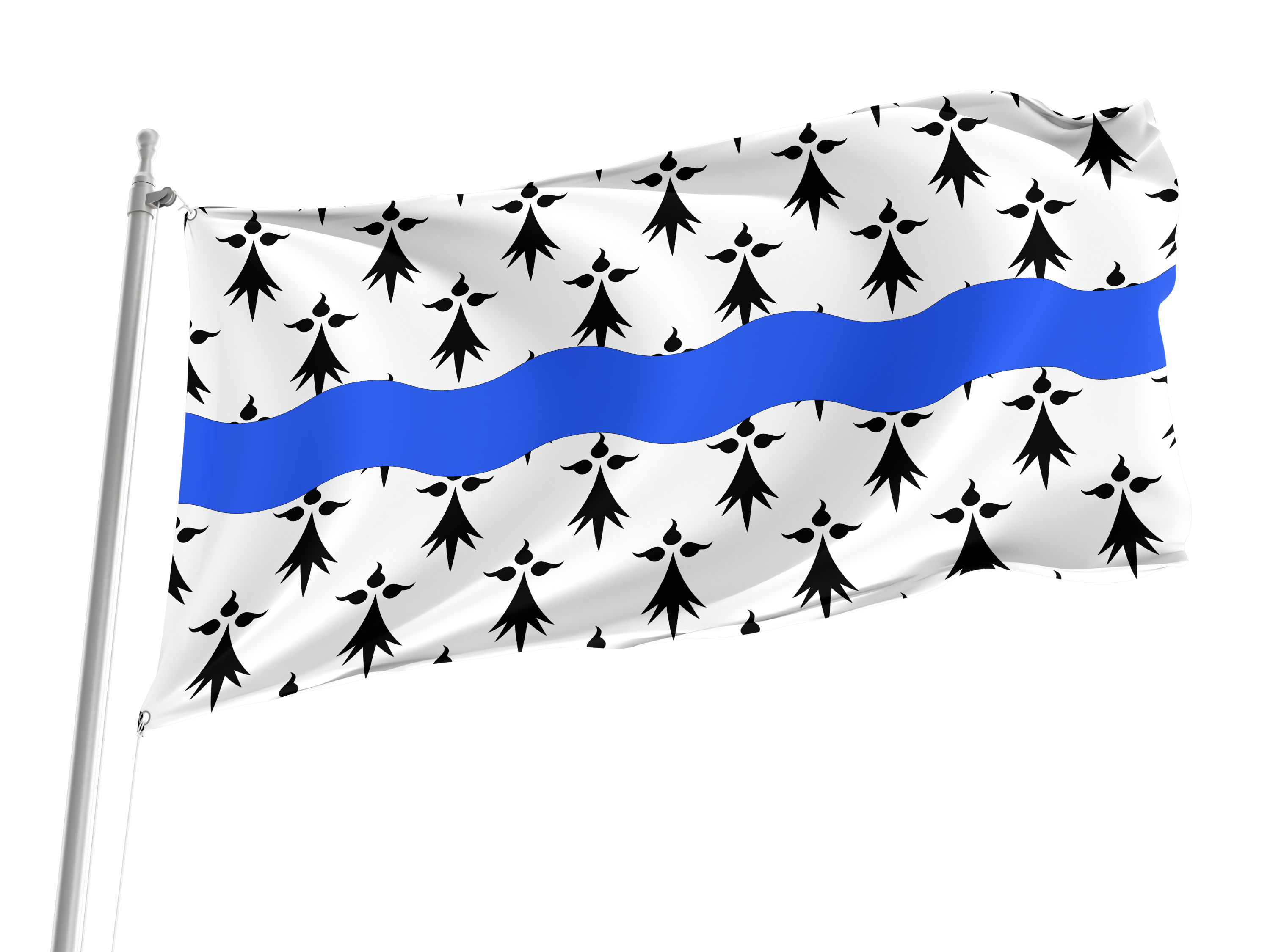 Loire Atlantique Flag for Indoor & Outdoor Use