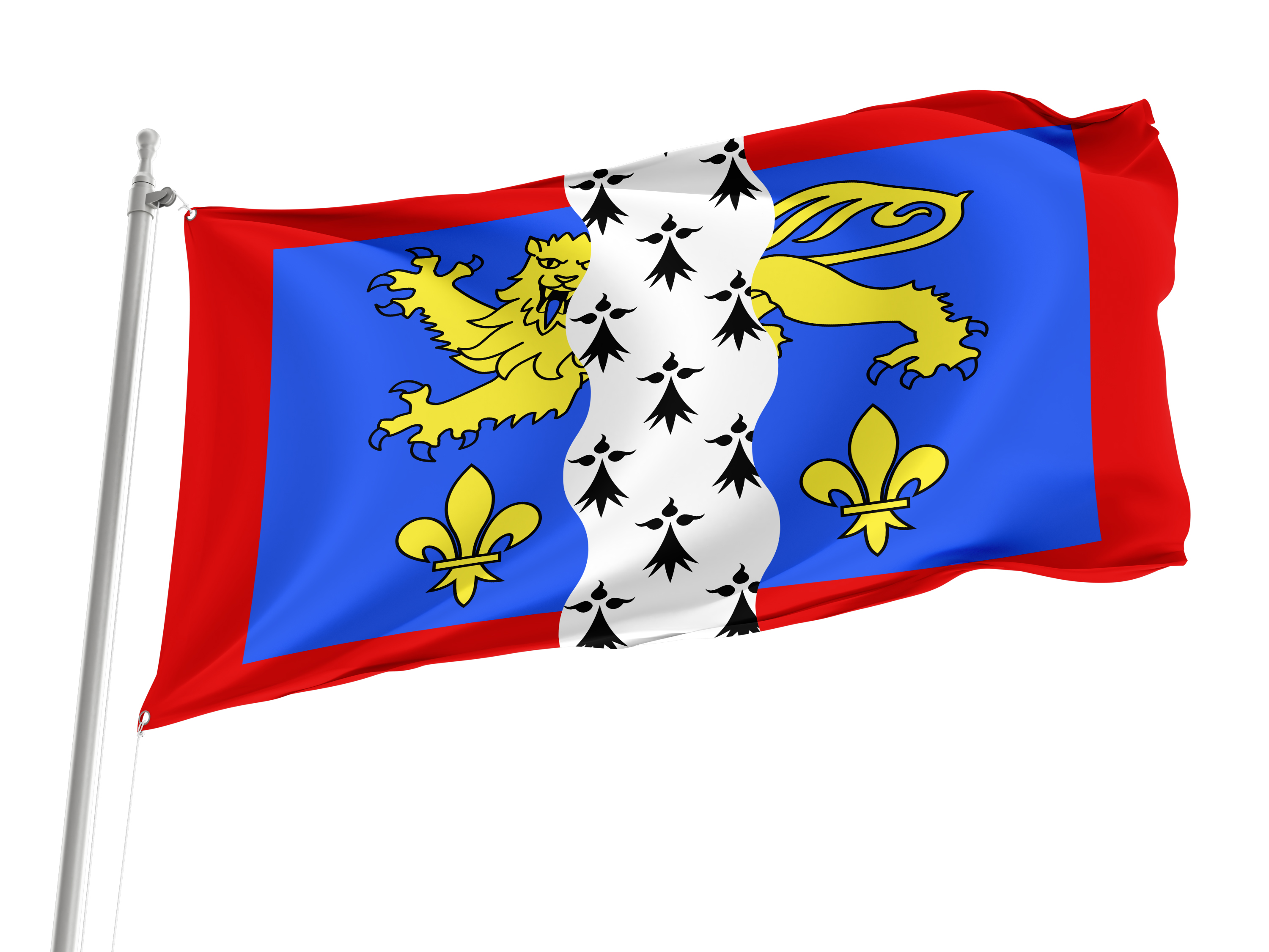 Mayenne Flag for Indoor & Outdoor Use