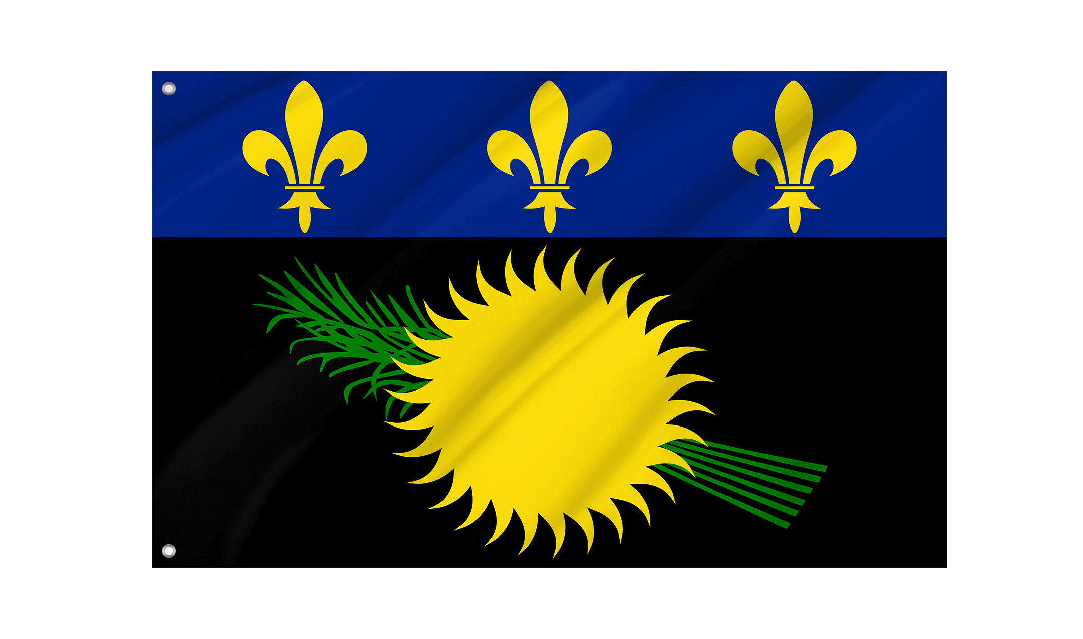 Guadeloupe Flag for Indoor & Outdoor Use