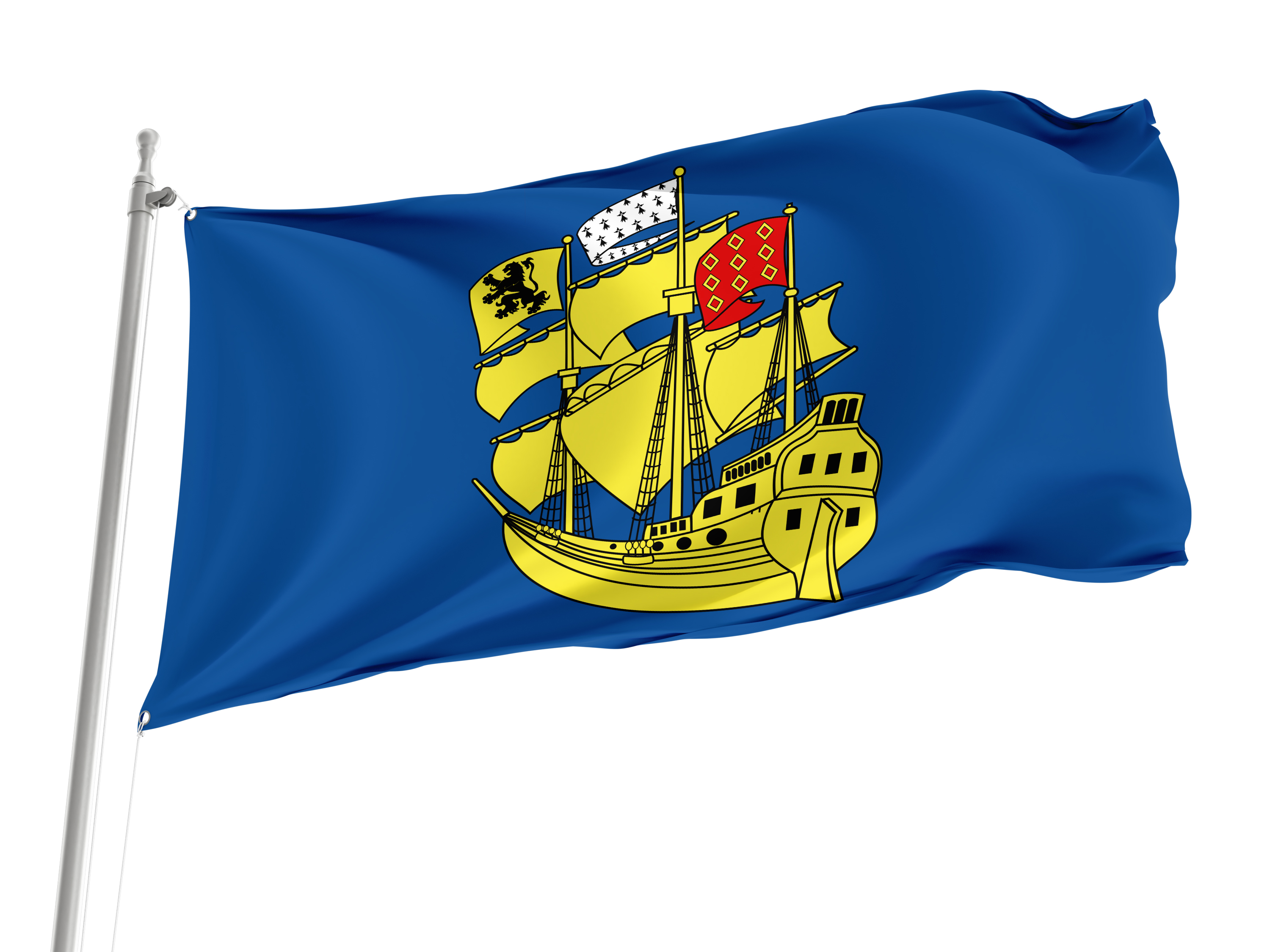 Landerneau Flag for Indoor & Outdoor Use