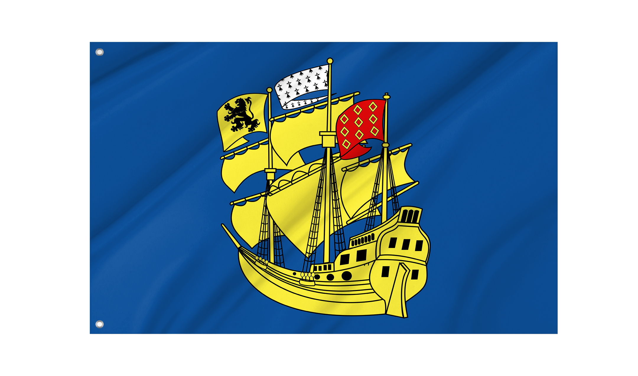 Landerneau Flag for Indoor & Outdoor Use