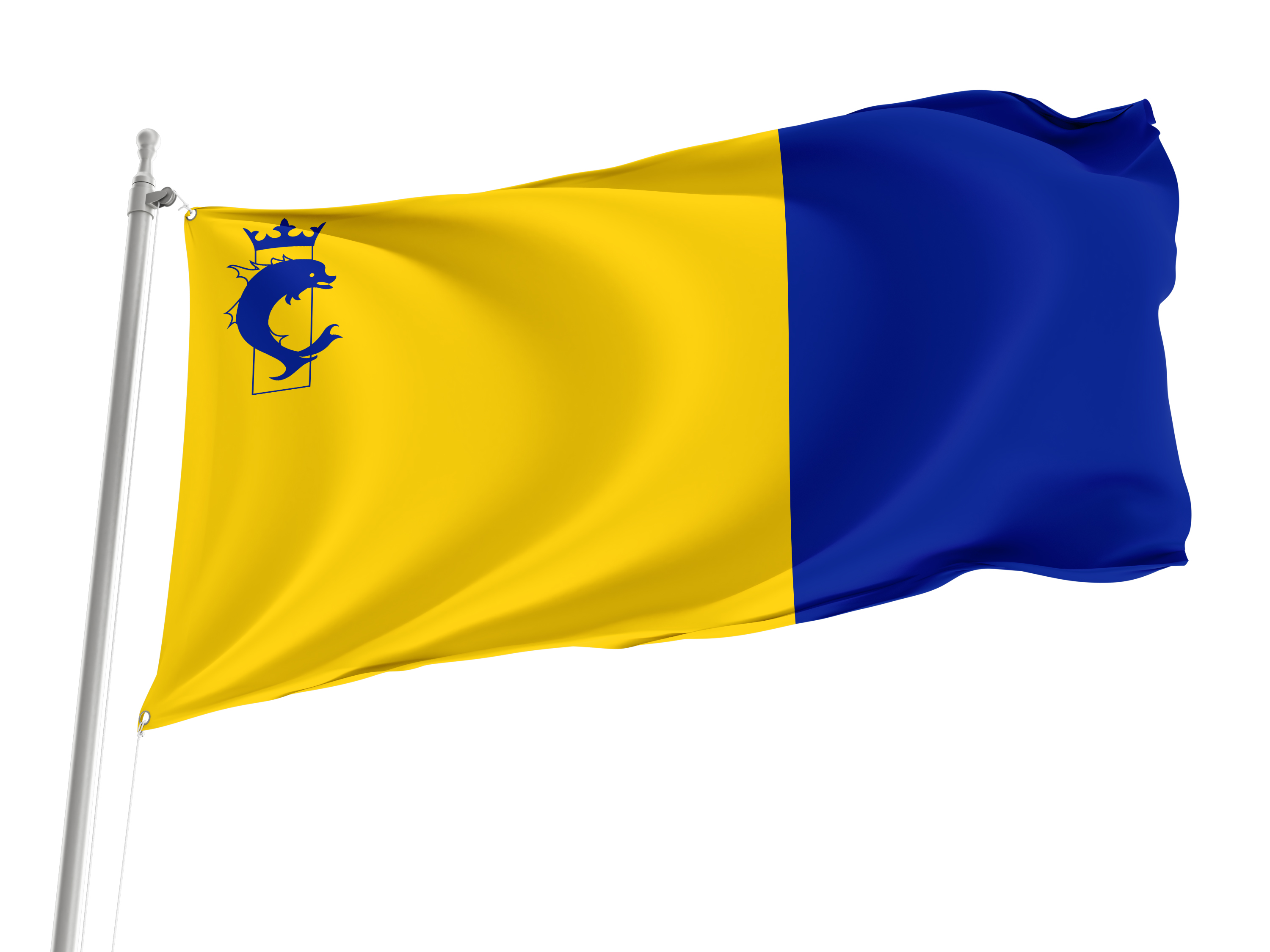 l'Isère Flag for Indoor & Outdoor Use