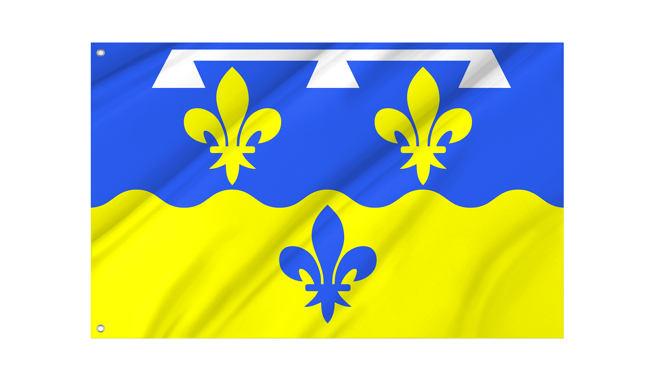 Loir et Cher Flag for Indoor & Outdoor Use