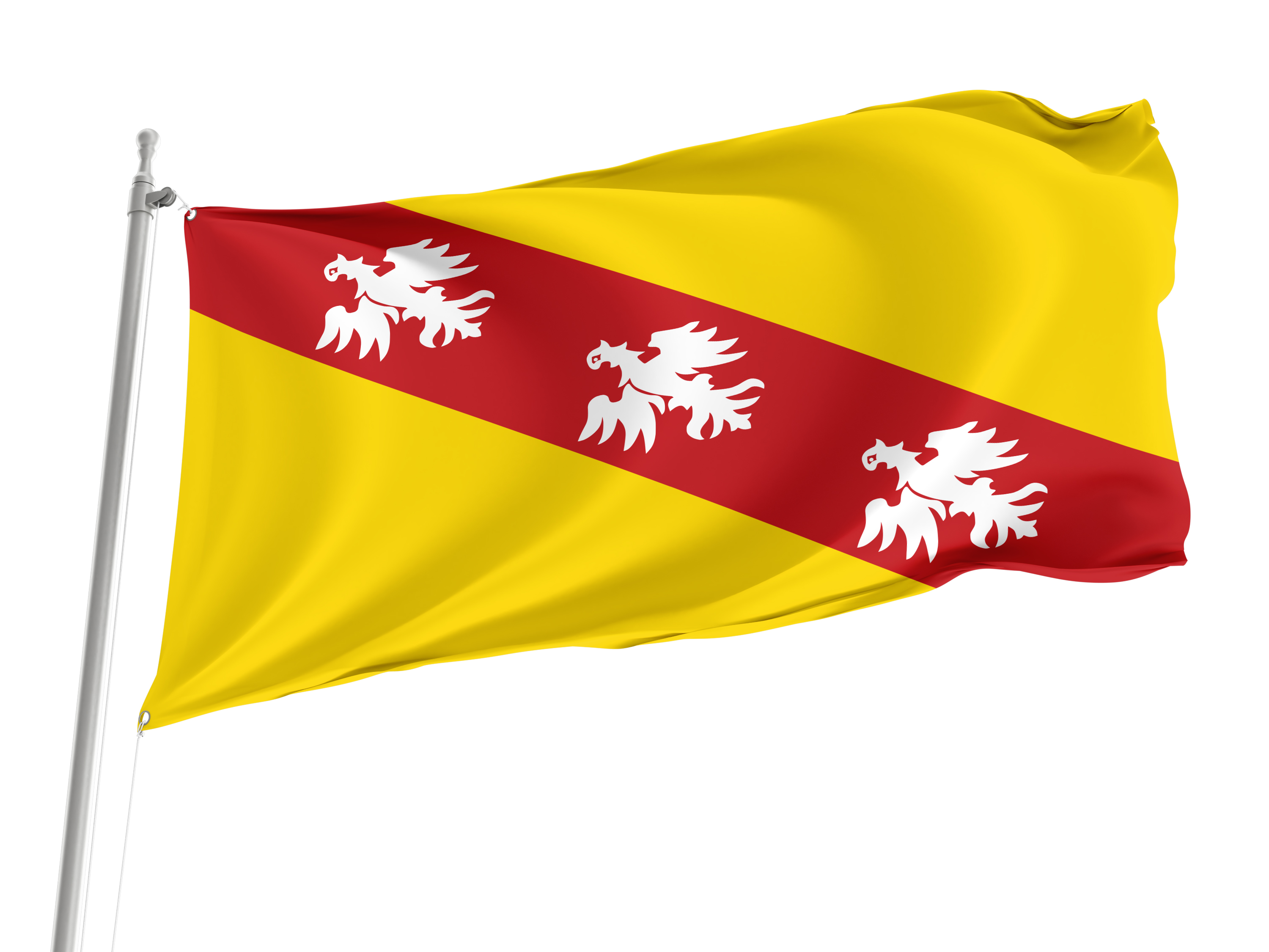 Lorraine Flag for Indoor & Outdoor Use
