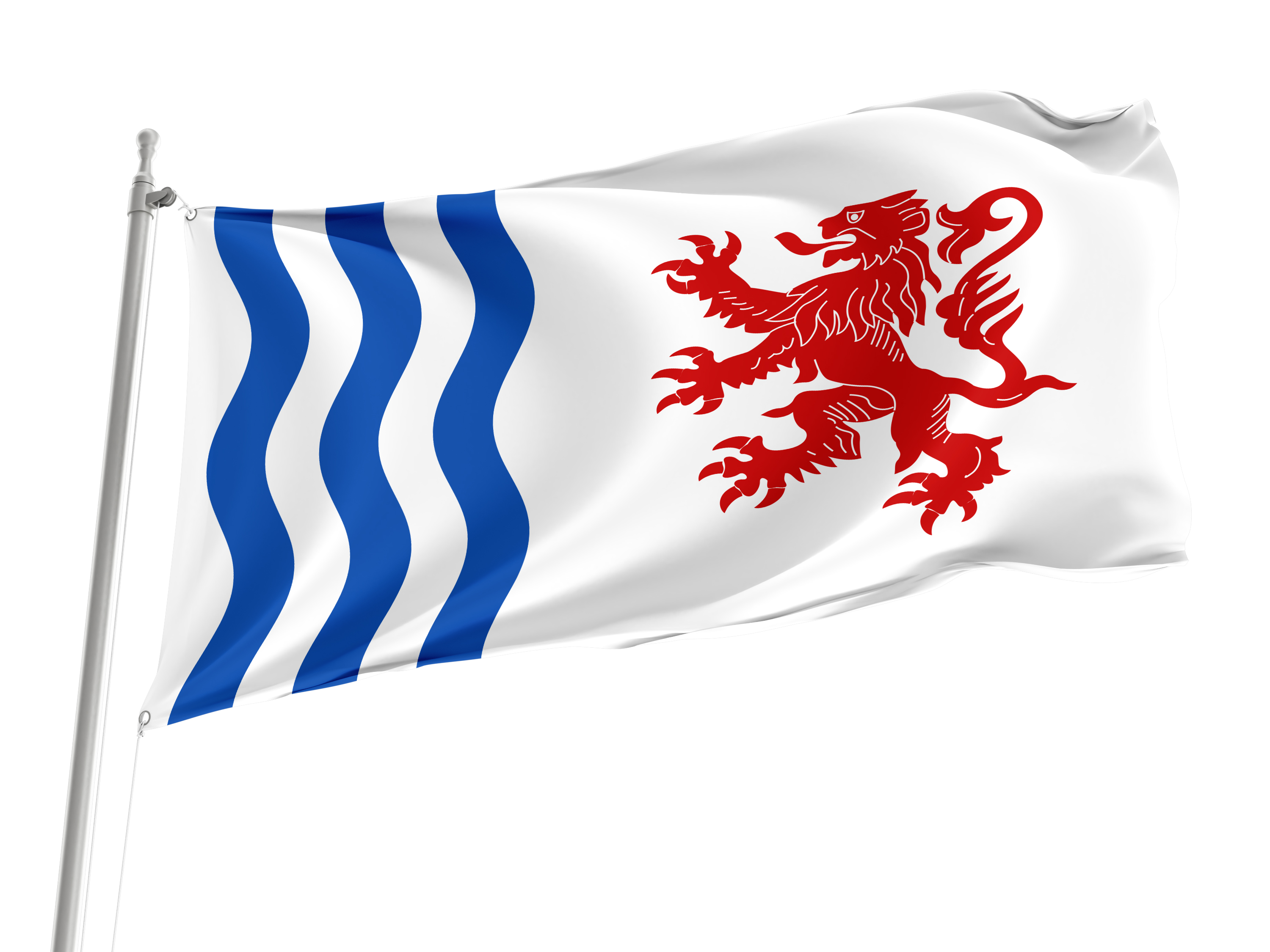 Nouvelle-Aquitaine Flag for Indoor & Outdoor Use
