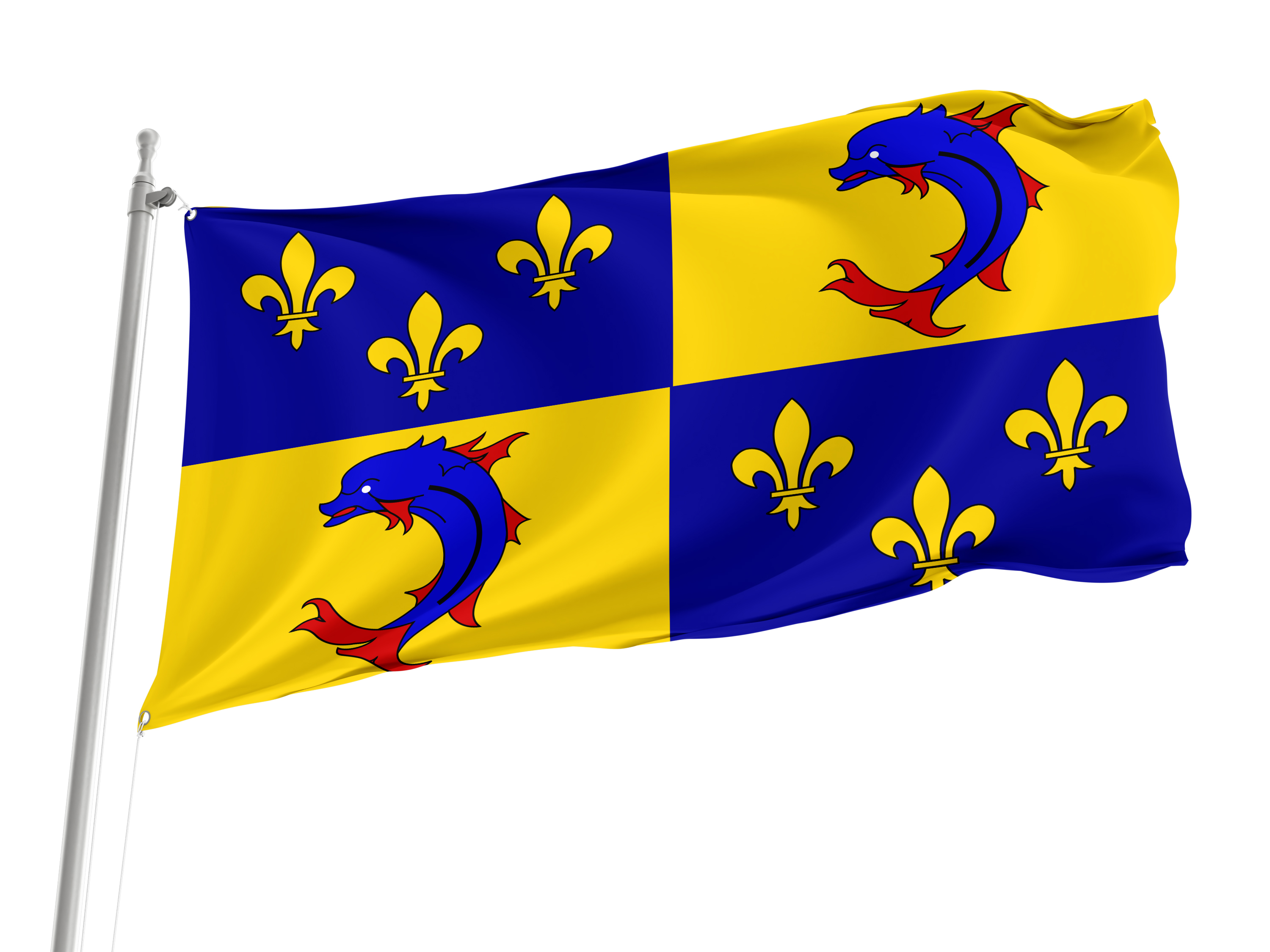 Daupiné Flag for Indoor & Outdoor Use