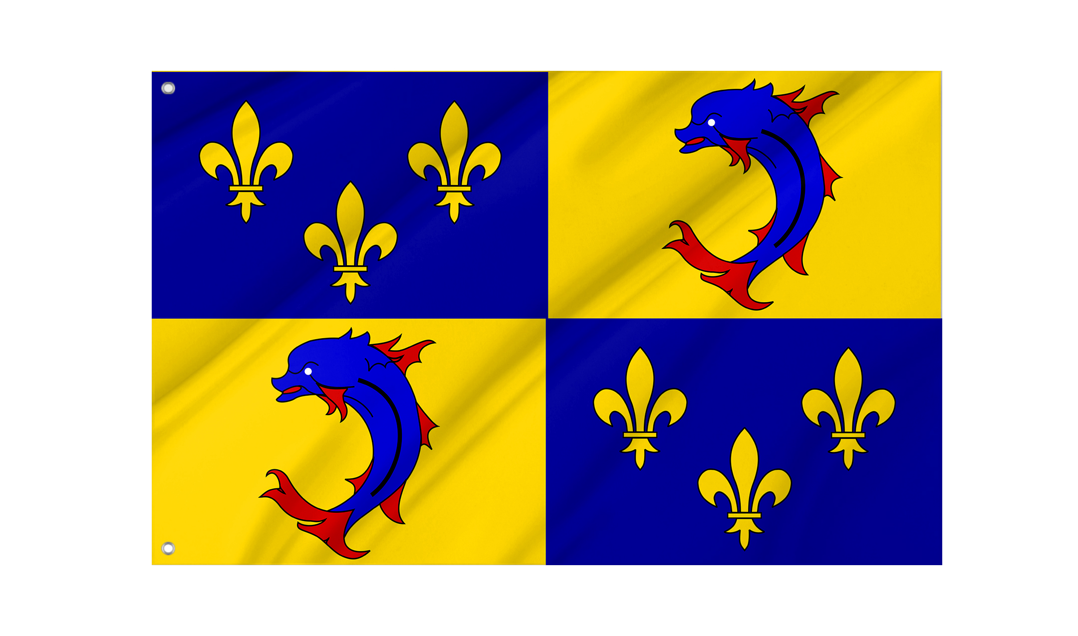 Daupiné Flag for Indoor & Outdoor Use