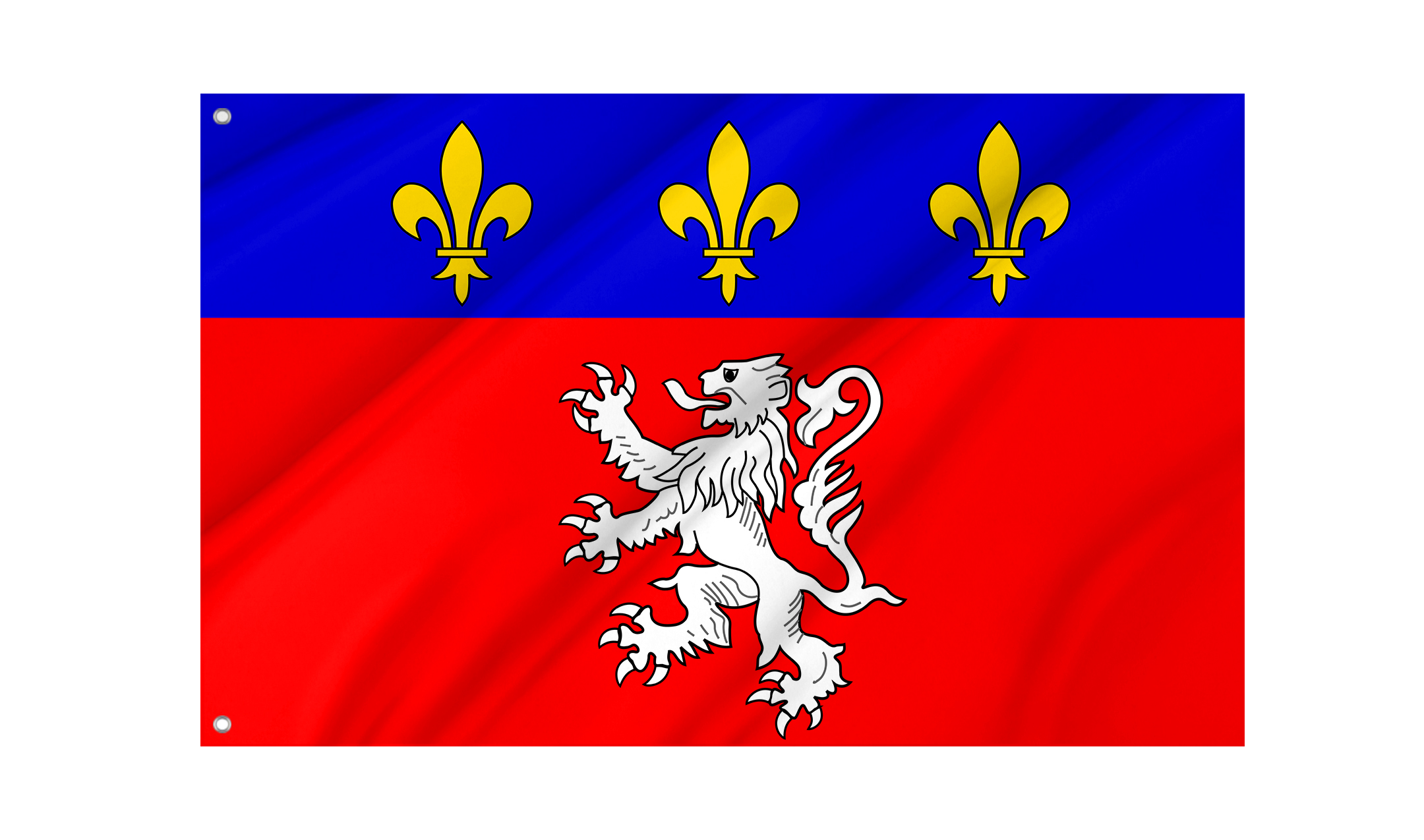 Lyon Flag for Indoor & Outdoor Use