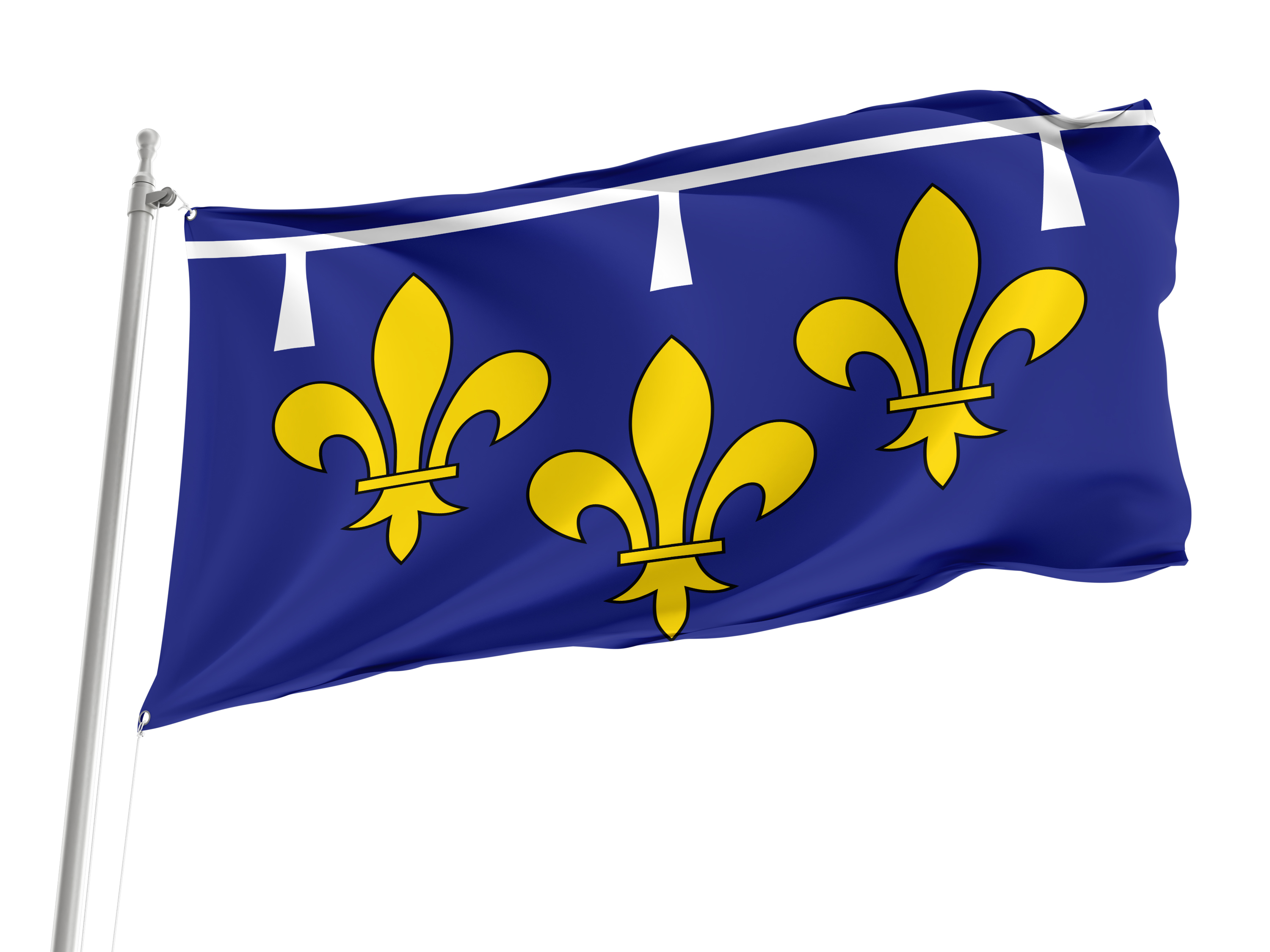 Orléanais Flag for Indoor & Outdoor Use