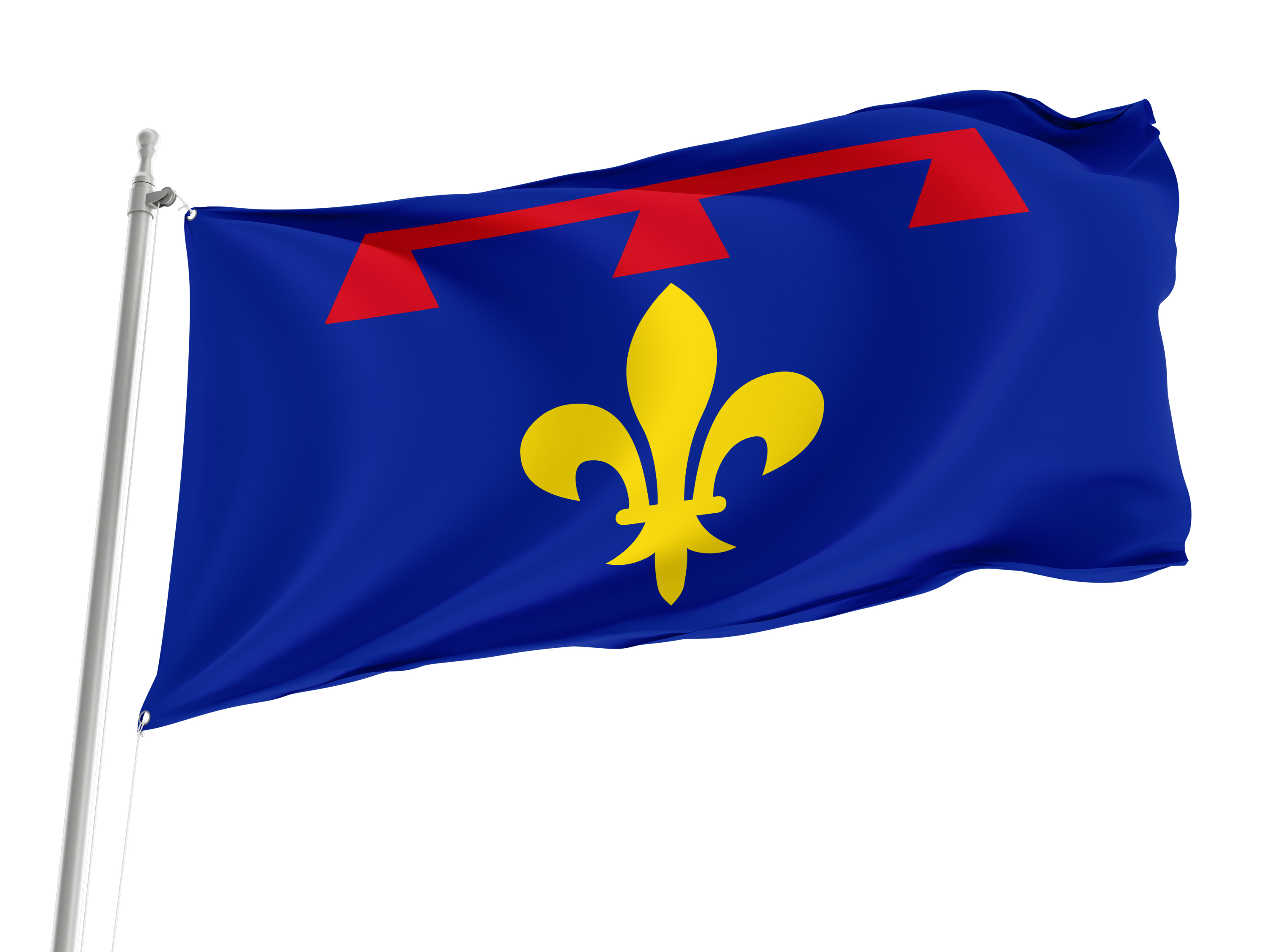 Region Provence in France Flag for Indoor & Outdoor Use