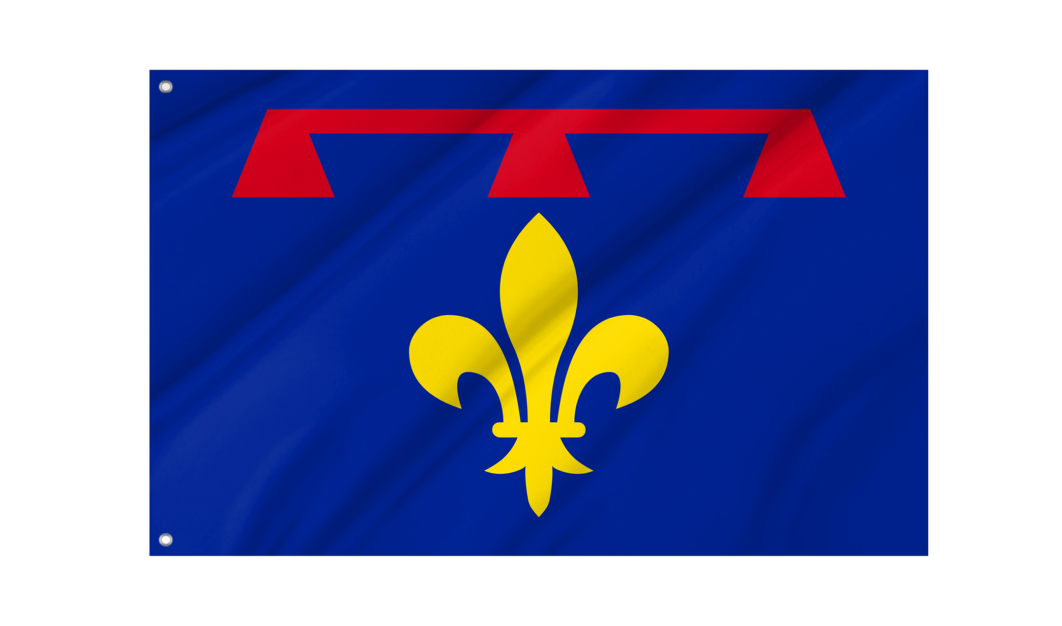Region Provence in France Flag for Indoor & Outdoor Use