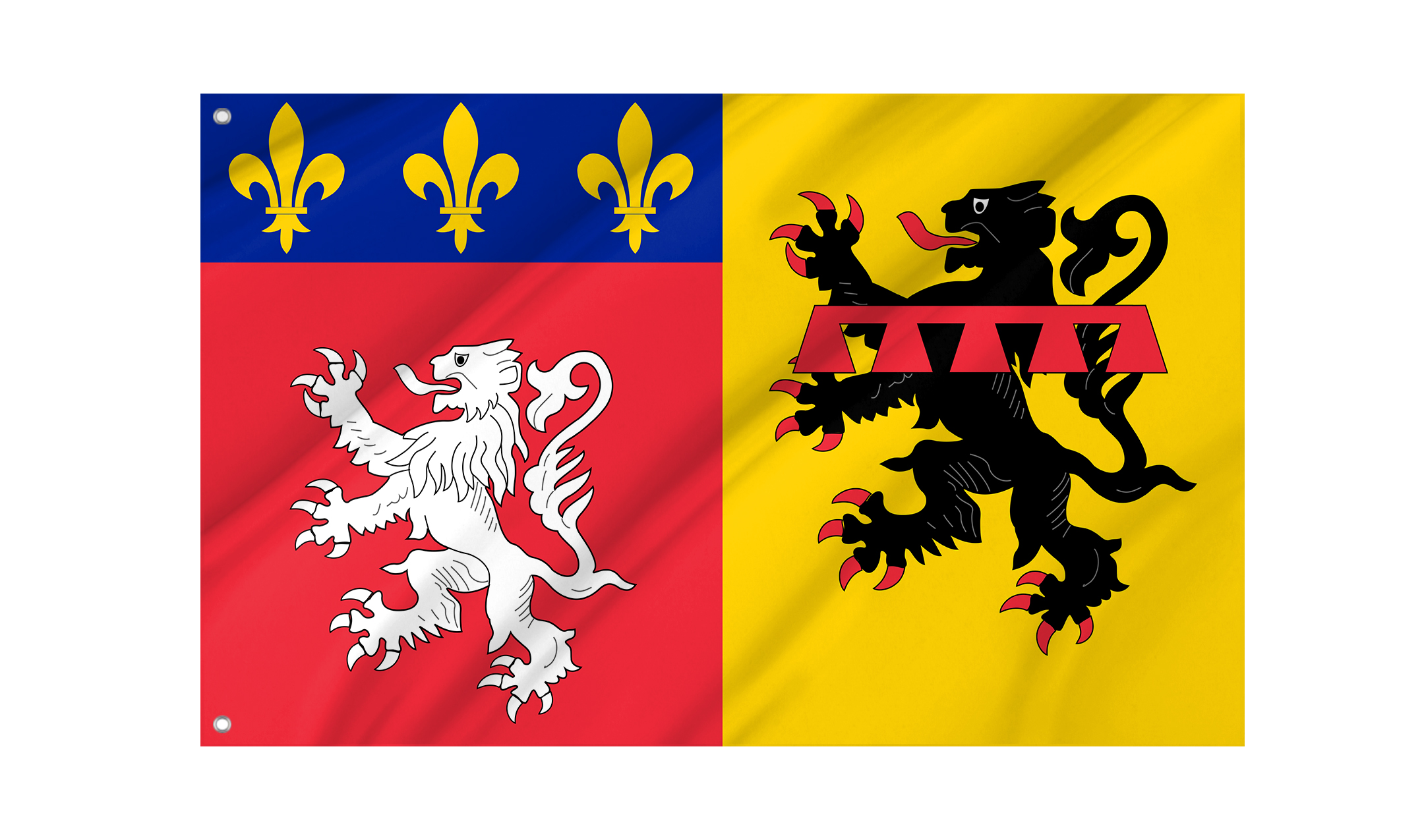 Rhône Flag for Indoor & Outdoor Use