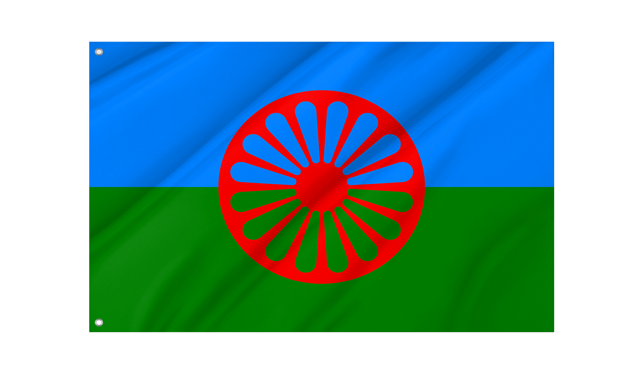Romani People Flag for Indoor & Outdoor Use