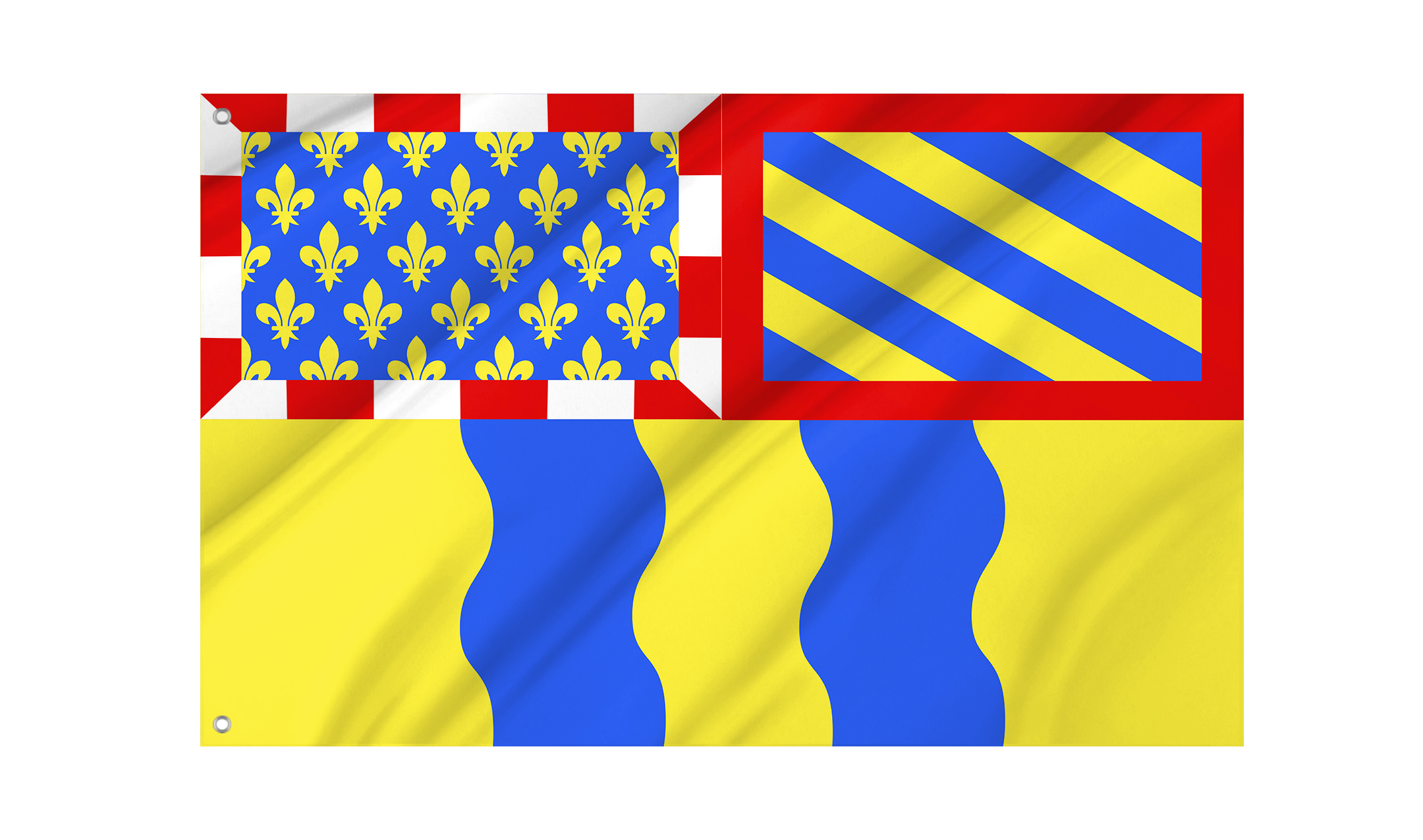 Saône et Loire Flag for Indoor & Outdoor Use