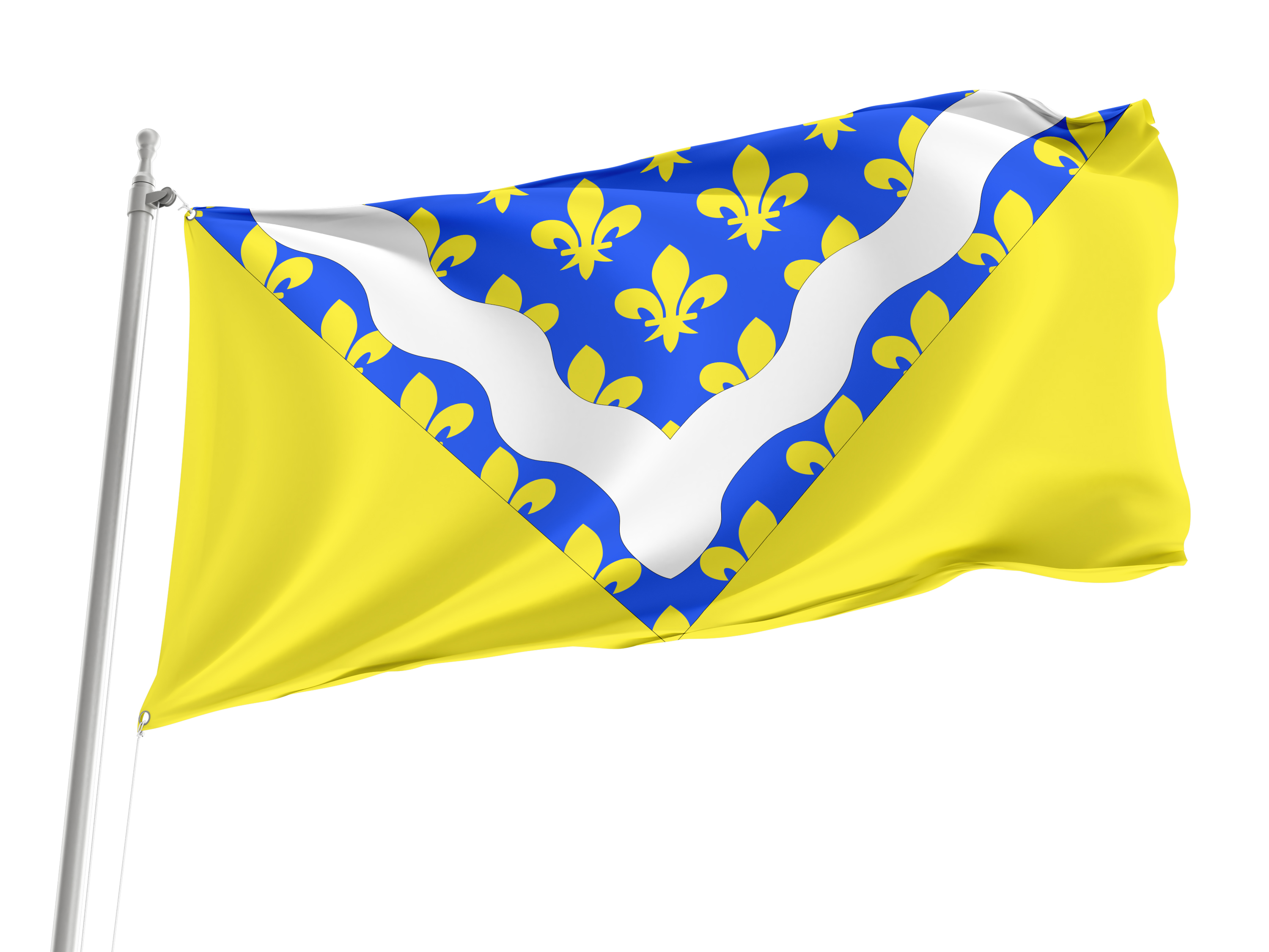 Val de Marne Flag for Indoor & Outdoor Use