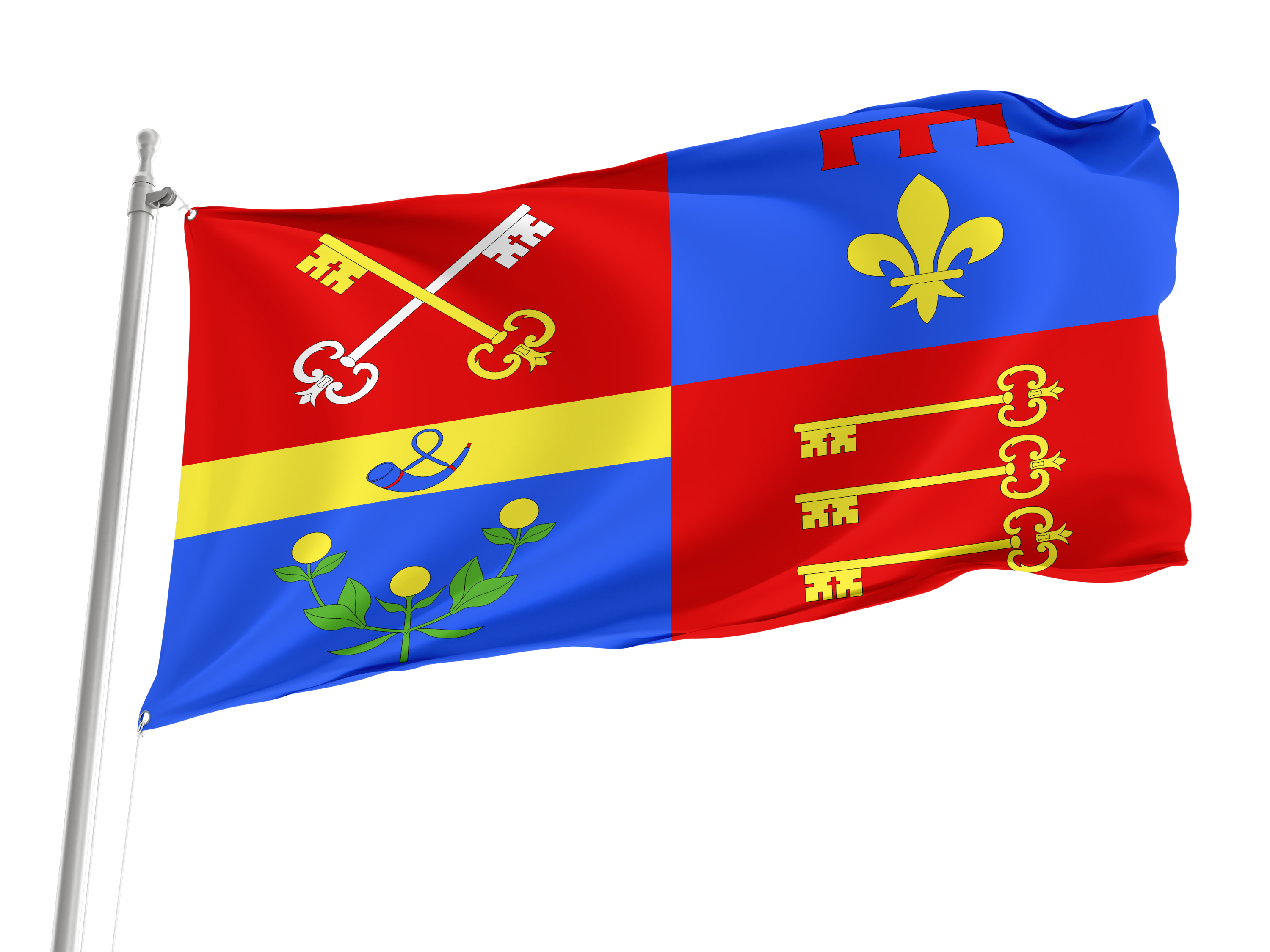 Vaucluse Flag for Indoor & Outdoor Use