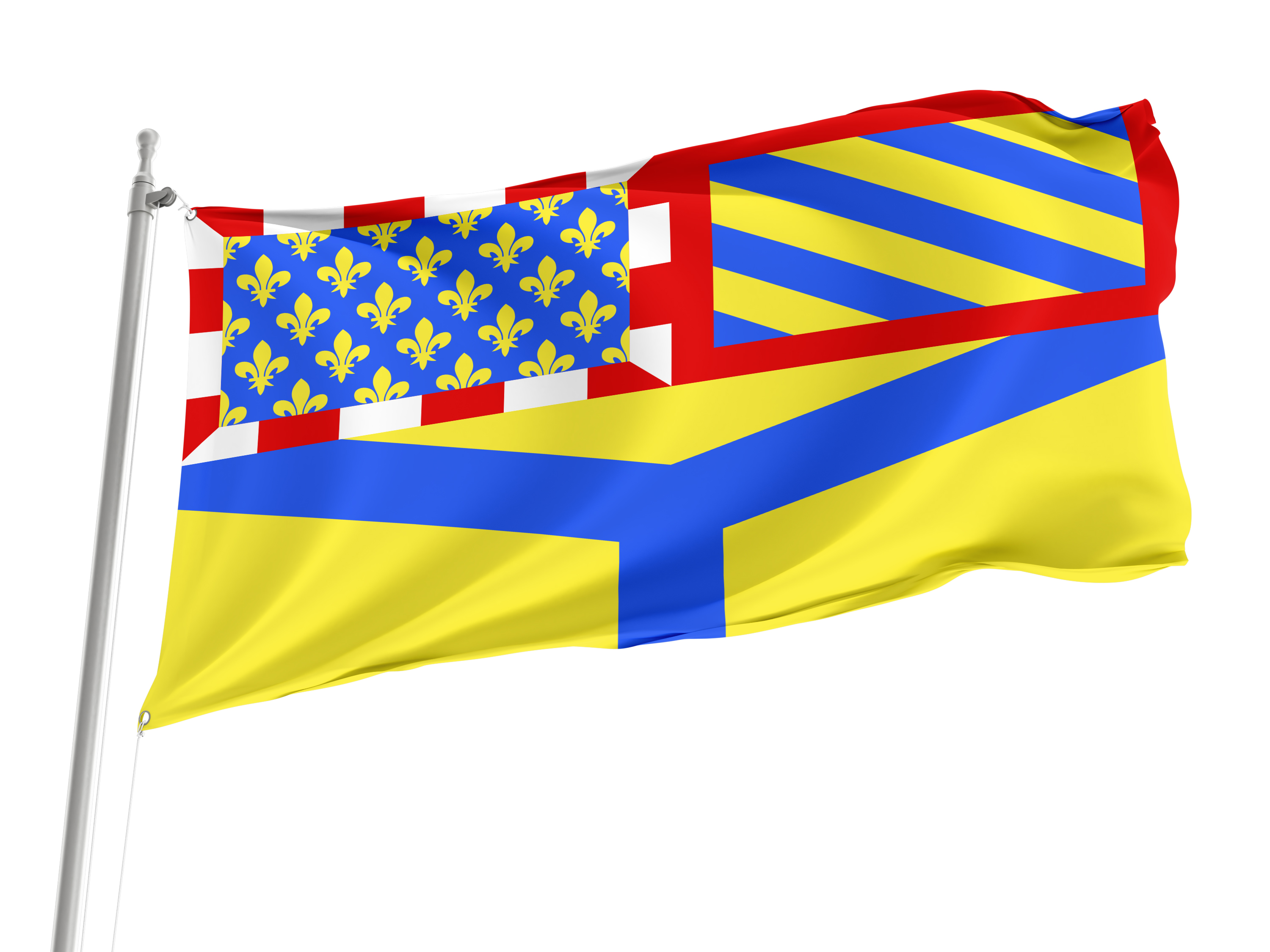 Yonne Flag for Indoor & Outdoor Use