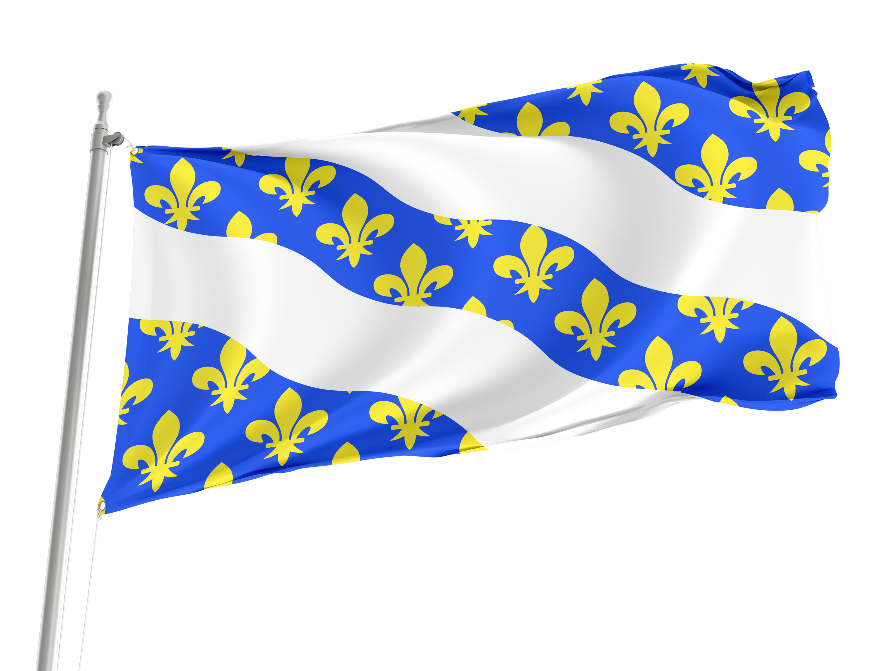 Yvelines Flag for Indoor & Outdoor Use